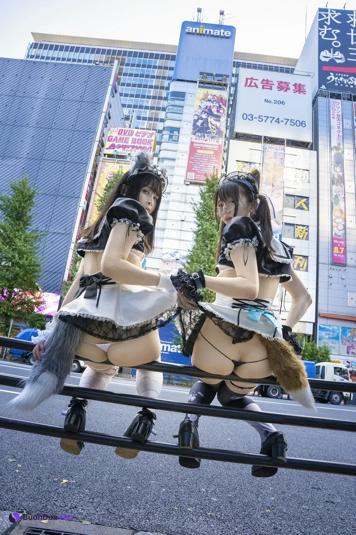 Sui Utatane うたたね翠, Mizuna Shione 水那しおね, 写真集 「野生のメイドがあらわれた！」 Set.02 - Photo 12