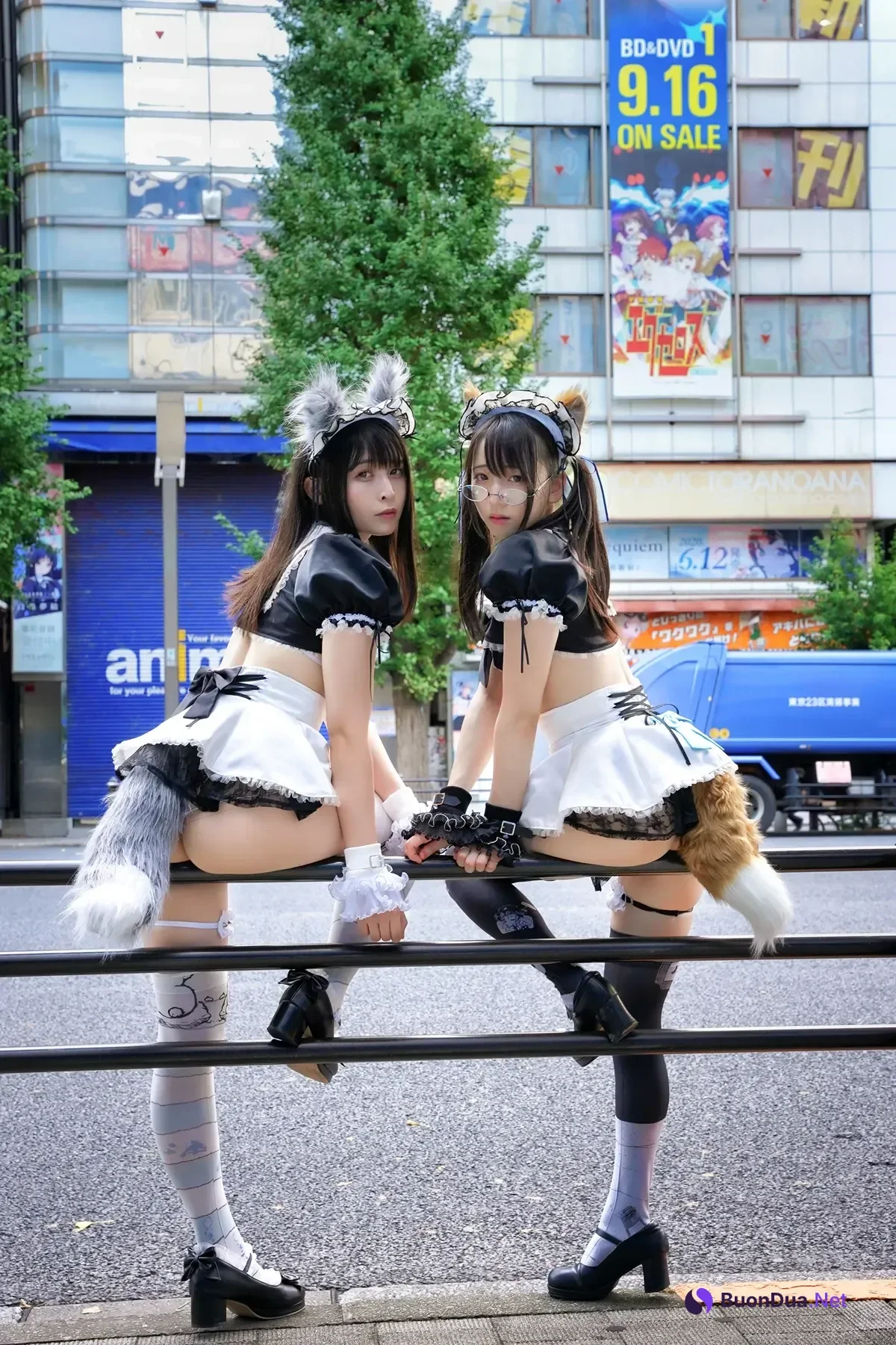 Sui Utatane うたたね翠, Mizuna Shione 水那しおね, 写真集 「野生のメイドがあらわれた！」 Set.02 - Photo 9