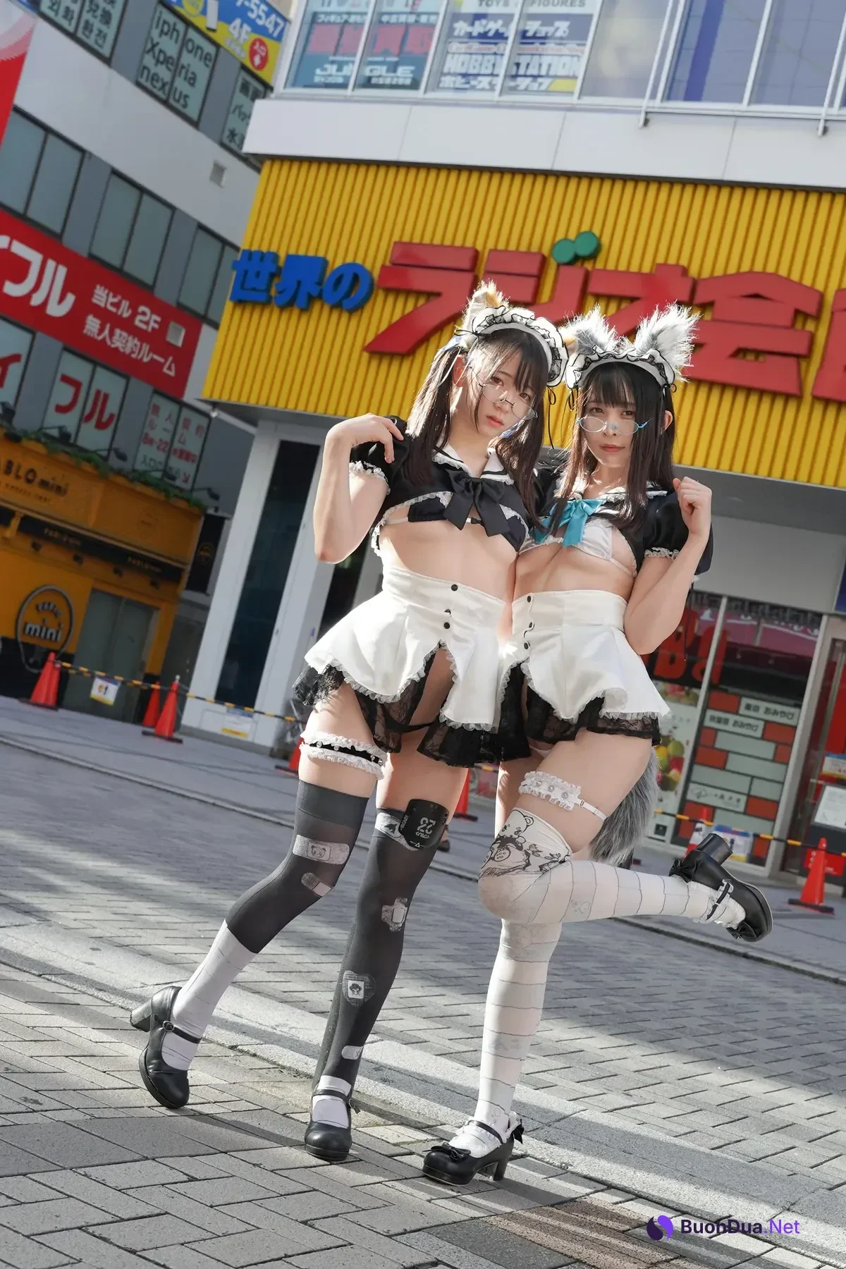 Sui Utatane うたたね翠, Mizuna Shione 水那しおね, 写真集 「野生のメイドがあらわれた！」 Set.03 - Photo 11