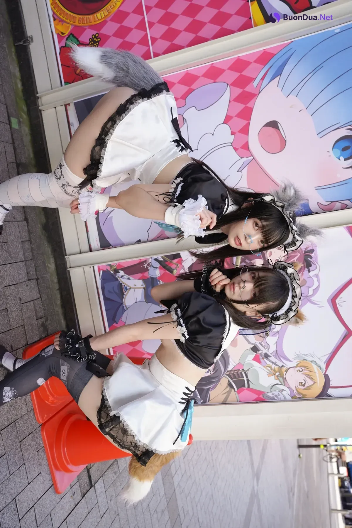 Sui Utatane うたたね翠, Mizuna Shione 水那しおね, 写真集 「野生のメイドがあらわれた！」 Set.03 - Photo 16