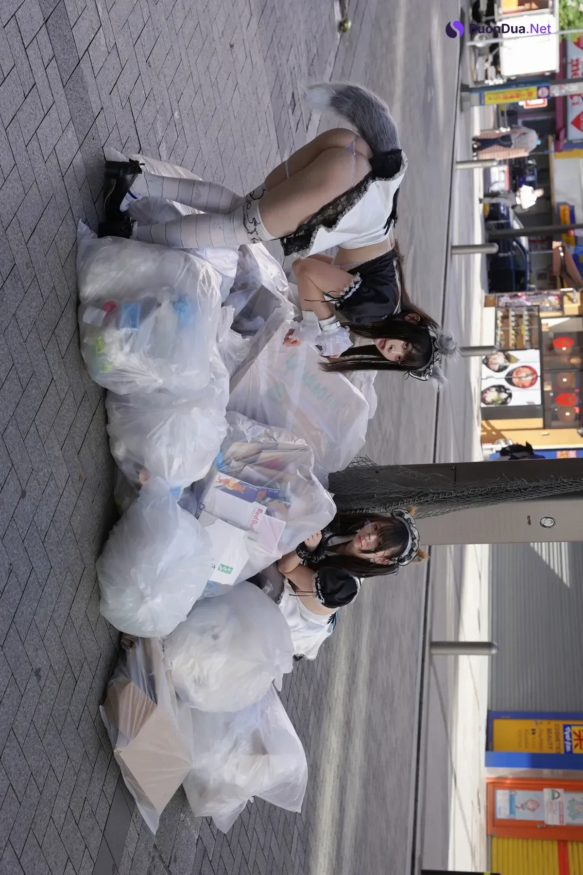 Sui Utatane うたたね翠, Mizuna Shione 水那しおね, 写真集 「野生のメイドがあらわれた！」 Set.03 - Photo 19