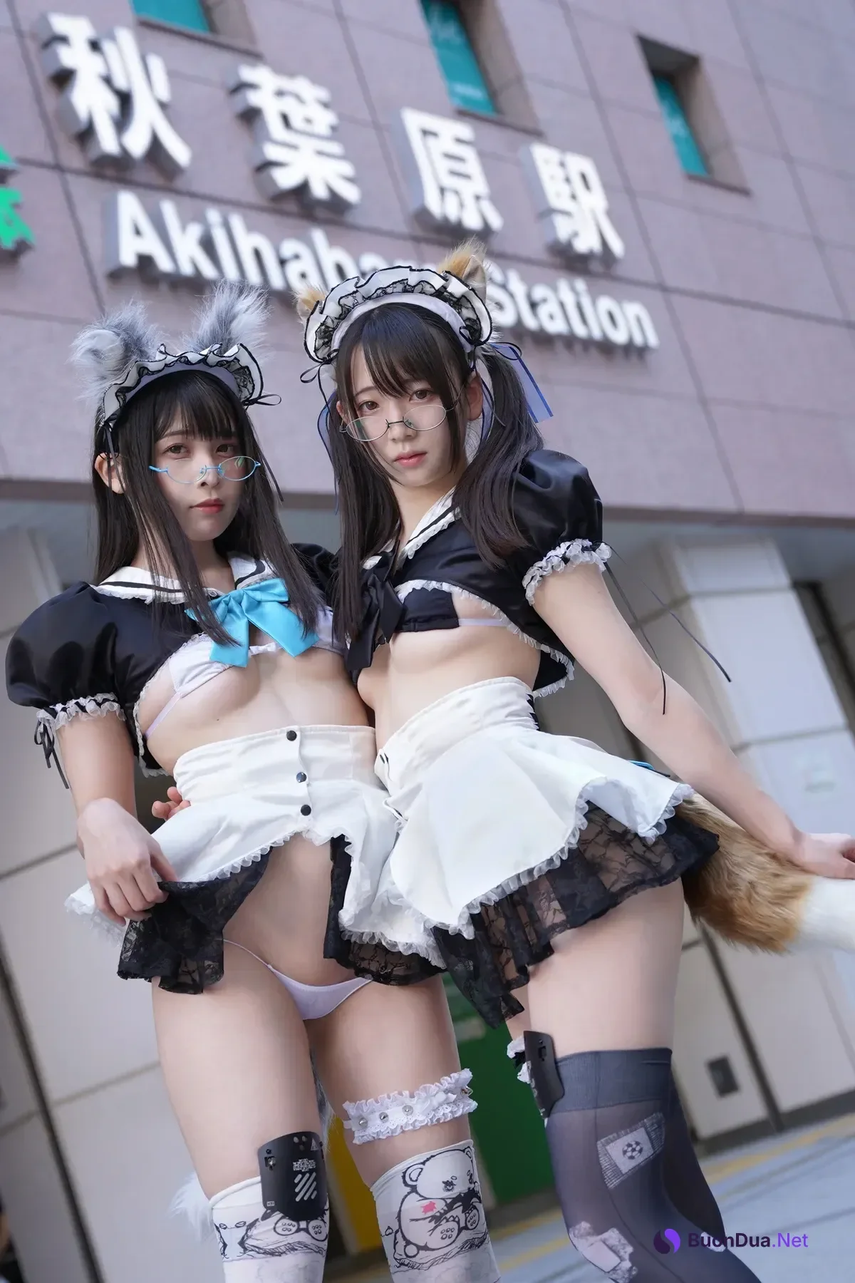 Sui Utatane うたたね翠, Mizuna Shione 水那しおね, 写真集 「野生のメイドがあらわれた！」 Set.03 - Photo 2