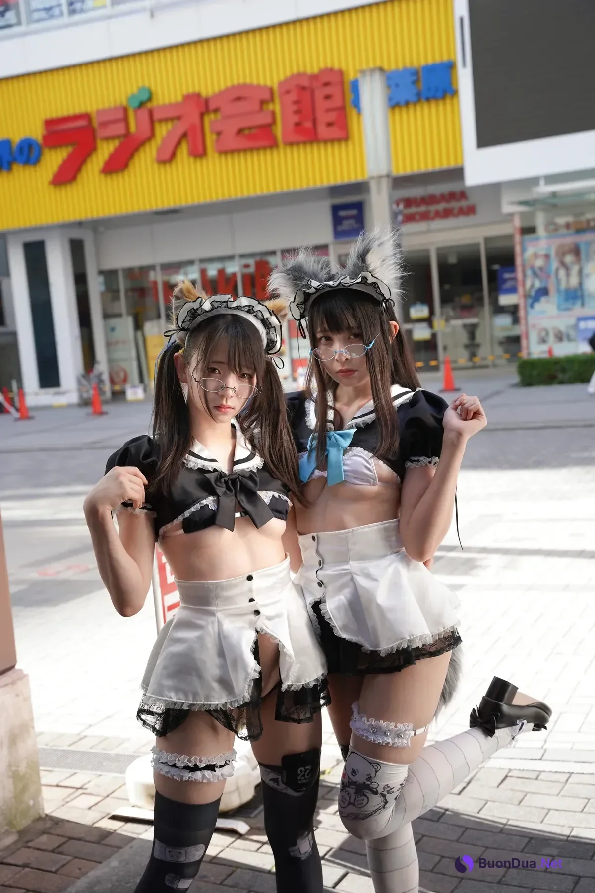 Sui Utatane うたたね翠, Mizuna Shione 水那しおね, 写真集 「野生のメイドがあらわれた！」 Set.03 - Photo 9