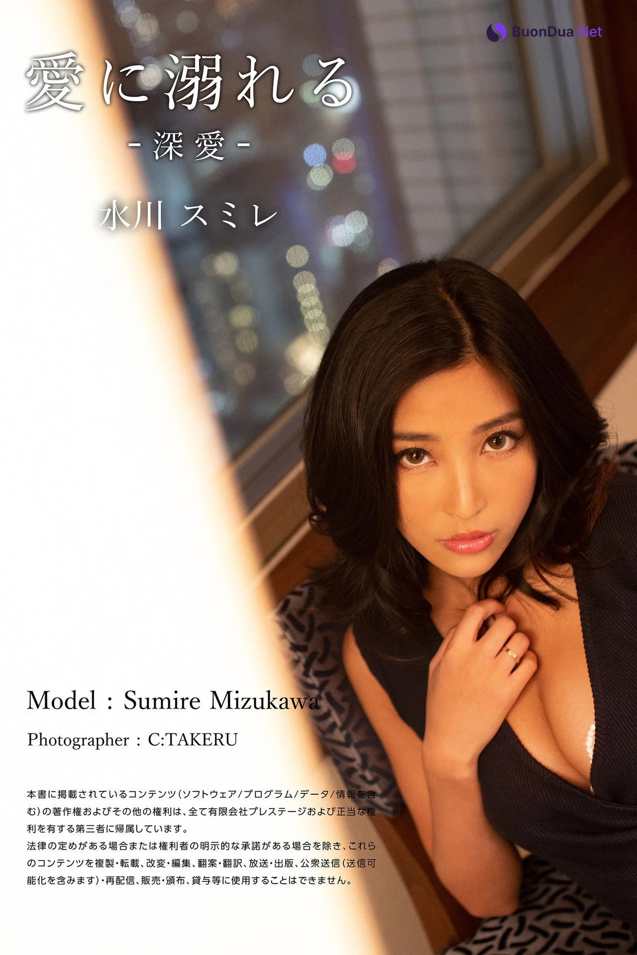 Sumire Mizukawa 水川スミレ, ヘアヌード写真集 [愛に溺れる-深愛] Set.04 - Photo 2