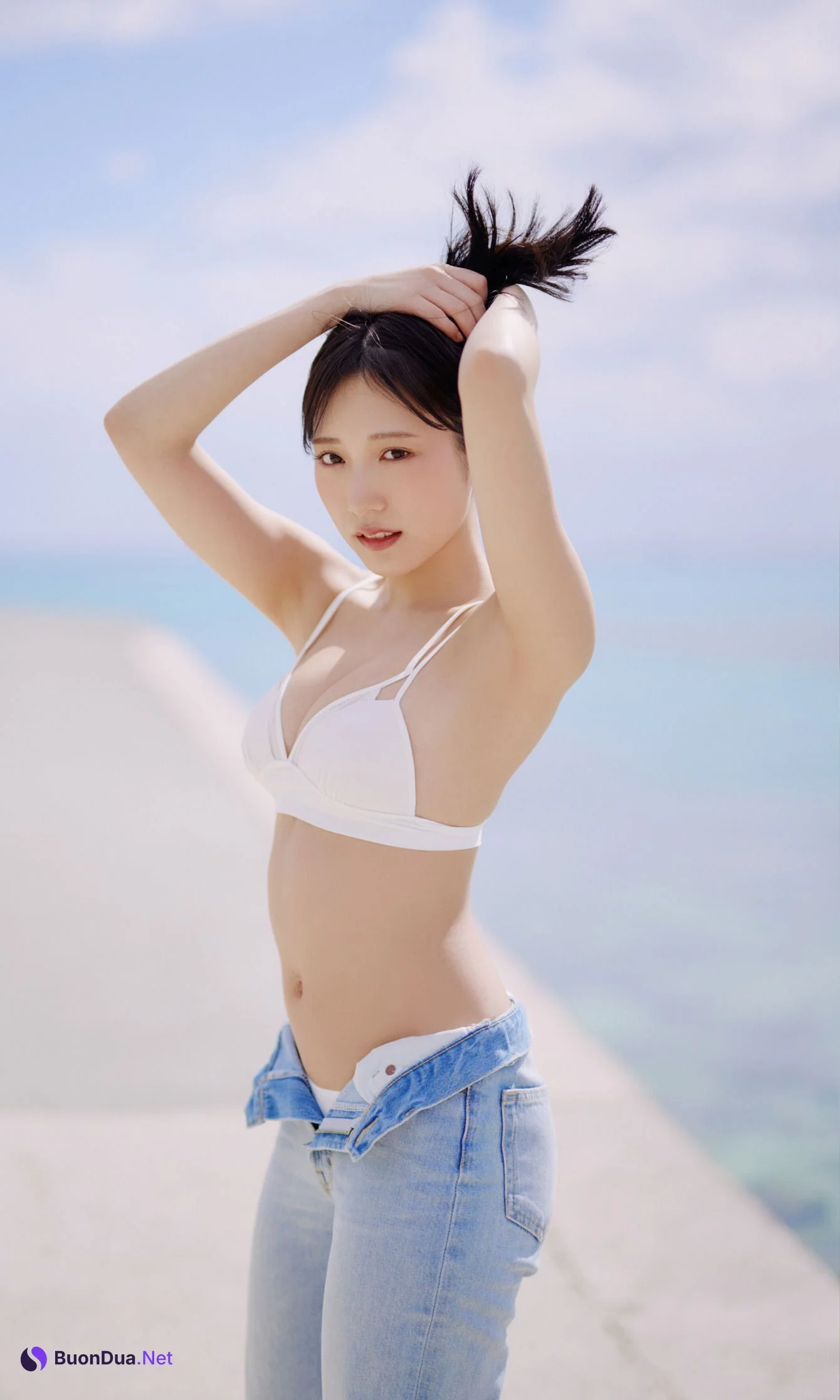 Sumire Yokono 横野すみれ, 週プレ Photo Book 「海のステージ」 Set.02 - Photo 3