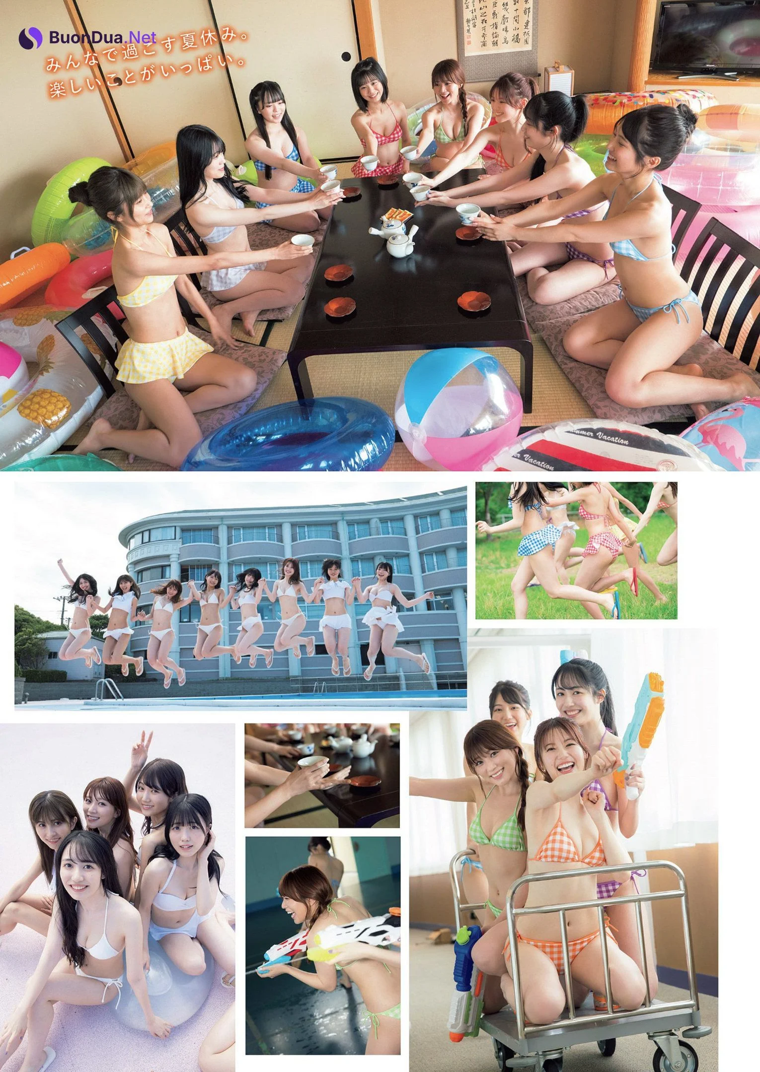 SUPER☆GiRLS, Weekly Playboy 2022 No.33 (週刊プレイボーイ 2022年33号) - Photo 5