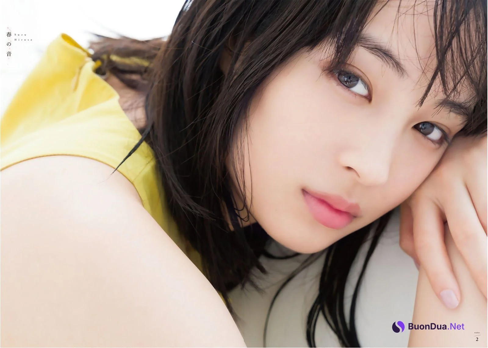 Suzu Hirose 広瀬すず, Shonen Magazine 2019 No.17 (少年マガジン 2019年17号) - Photo 2