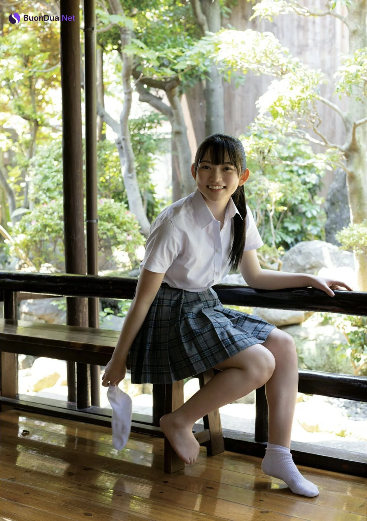 Suzuka Sayama 佐山すずか, BUBKAデジタル写真集 「すずの湯」 Set.02 - Photo 8