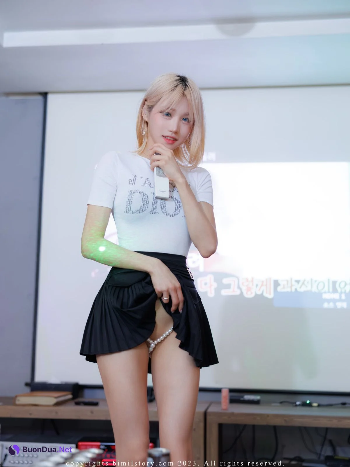 Taeri 태리, [Bimilstory] Karaoke Girl Bead Panty Set.02 - Photo 4