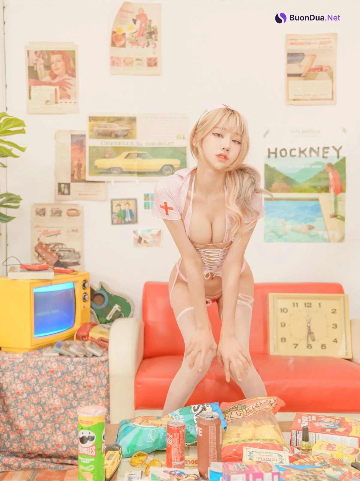 Taeri 태리, [Bimilstory] Vol.06 Pin-up Girl Set.01 - Photo 8