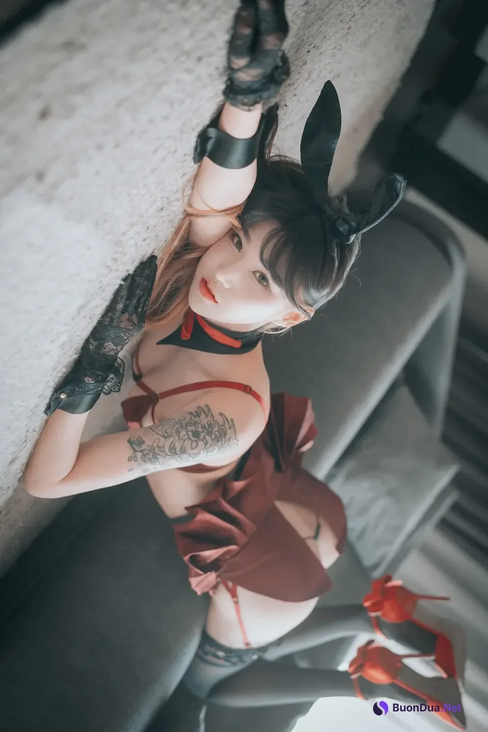 Taeri 태리 – DJAWA 「Red Velvet Bunny Girl」 - Photo 20