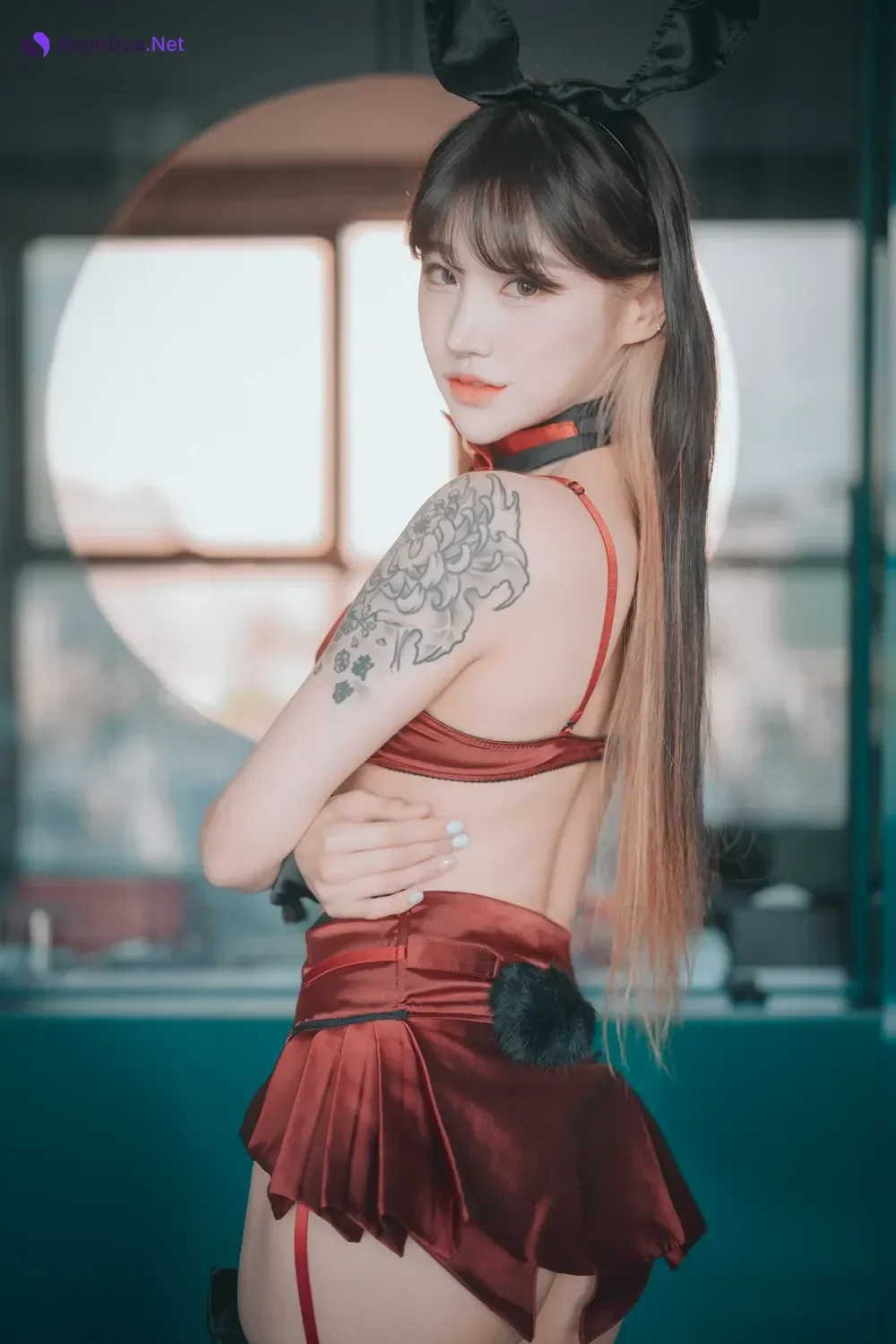 Taeri 태리 – DJAWA 「Red Velvet Bunny Girl」 - Photo 3