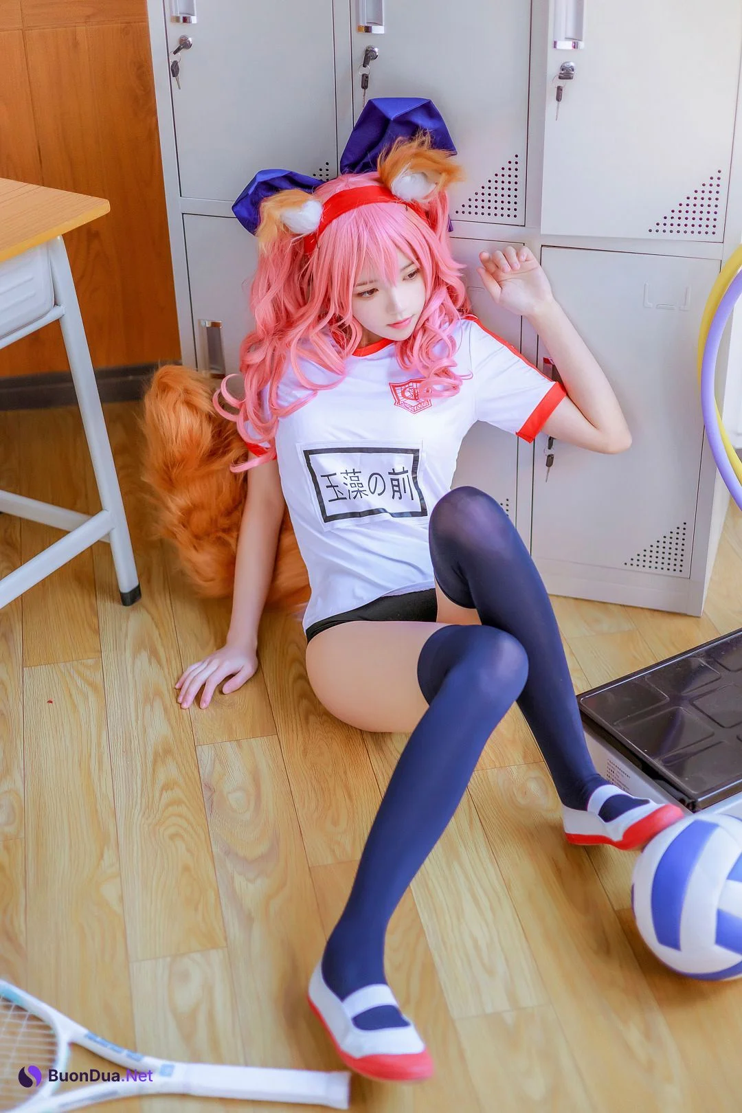 [桜桃喵] 玉藻前体操服 Tamamo no Mae - Photo 10