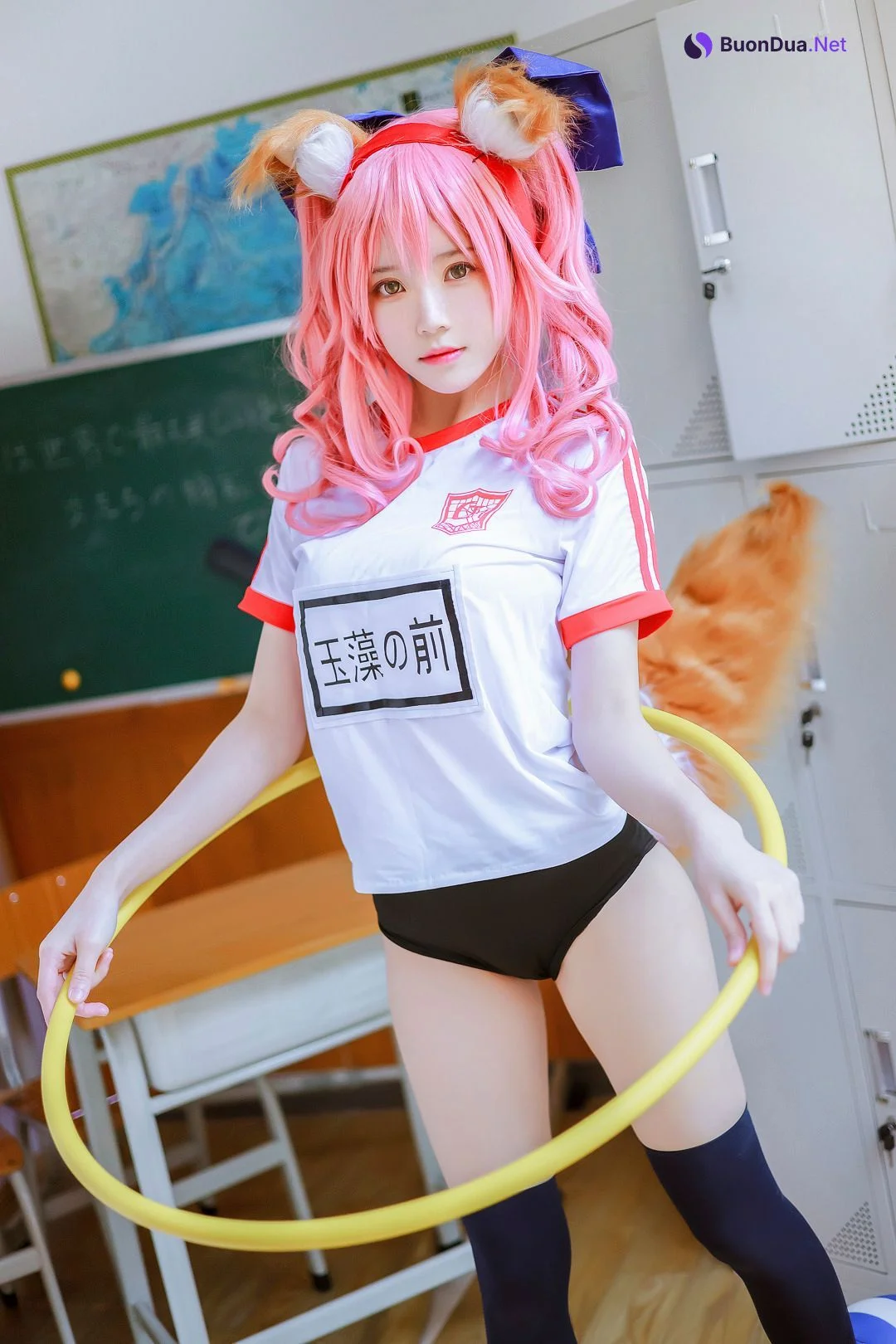 [桜桃喵] 玉藻前体操服 Tamamo no Mae - Photo 11