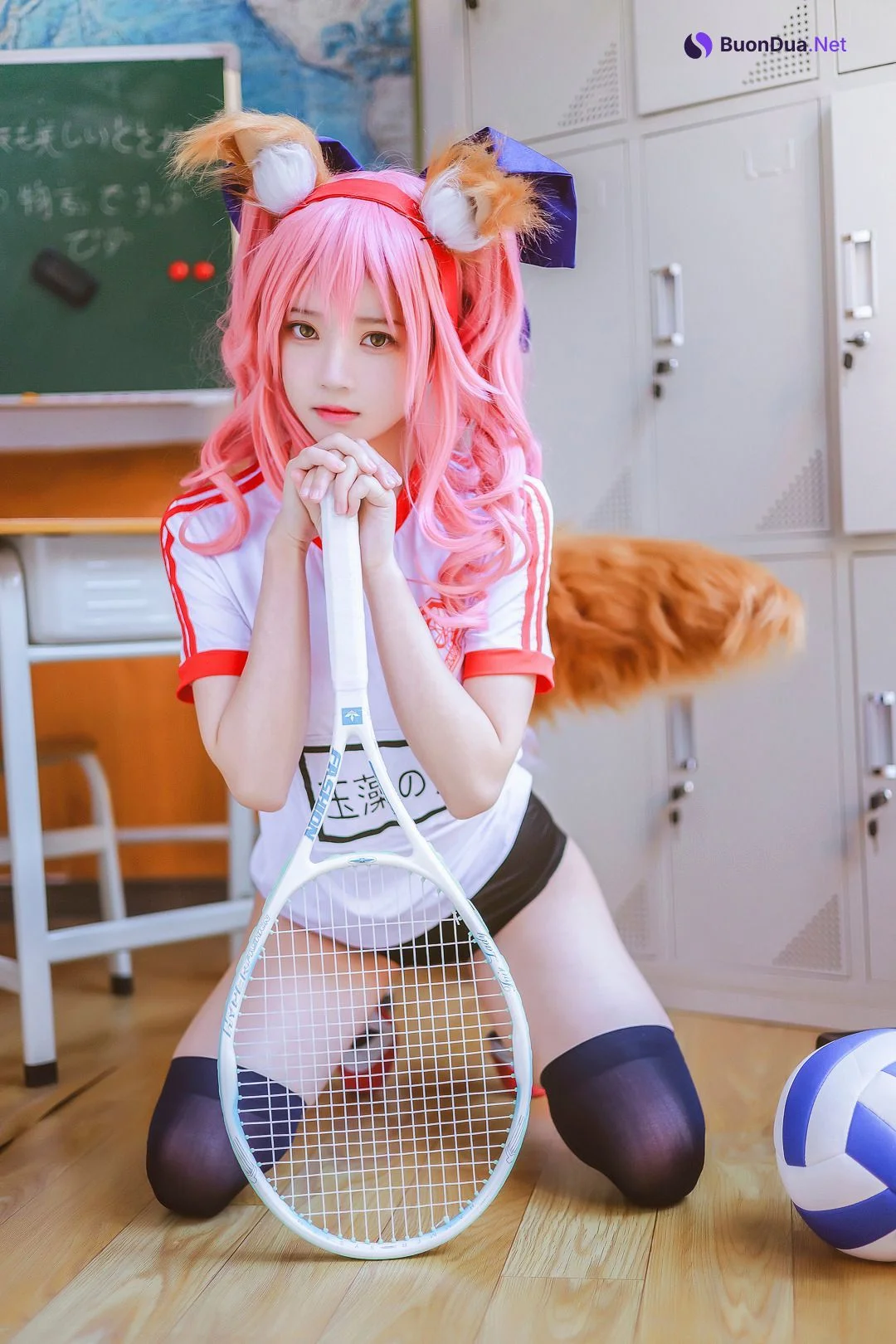[桜桃喵] 玉藻前体操服 Tamamo no Mae - Photo 15