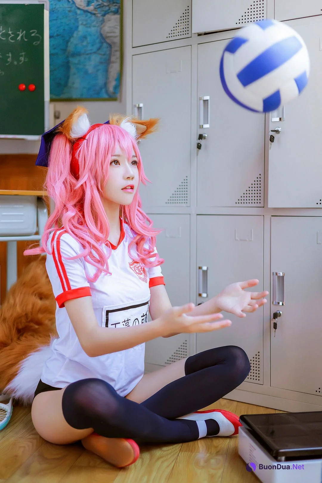 [桜桃喵] 玉藻前体操服 Tamamo no Mae - Photo 16