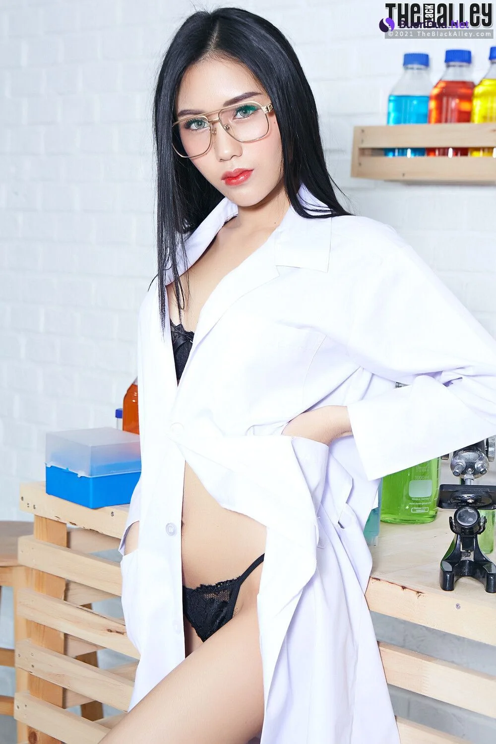 [The Black Alley] Evelynne Photo Set.02 (2021.08.23) - 사진 18