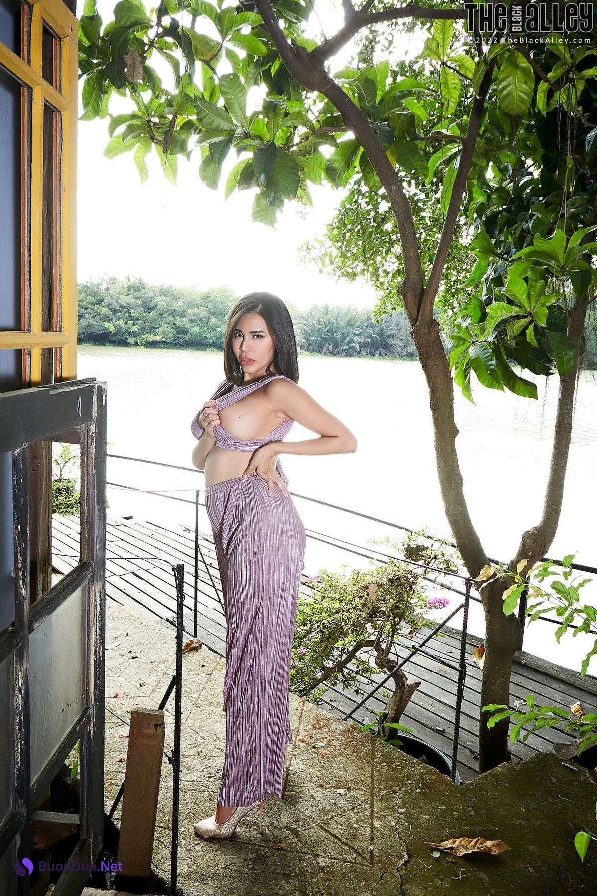 [The Black Alley] Natalie Wang Photo Set.109 (2022.02.14) - 사진 20