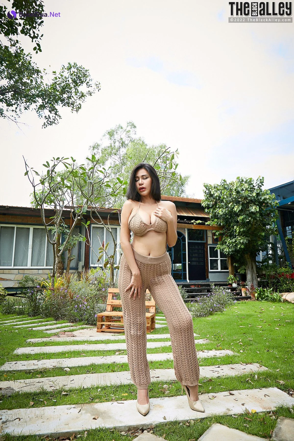 [The Black Alley] Natalie Wang Photo Set.111 (2022.02.21) - รูปภาพ 4