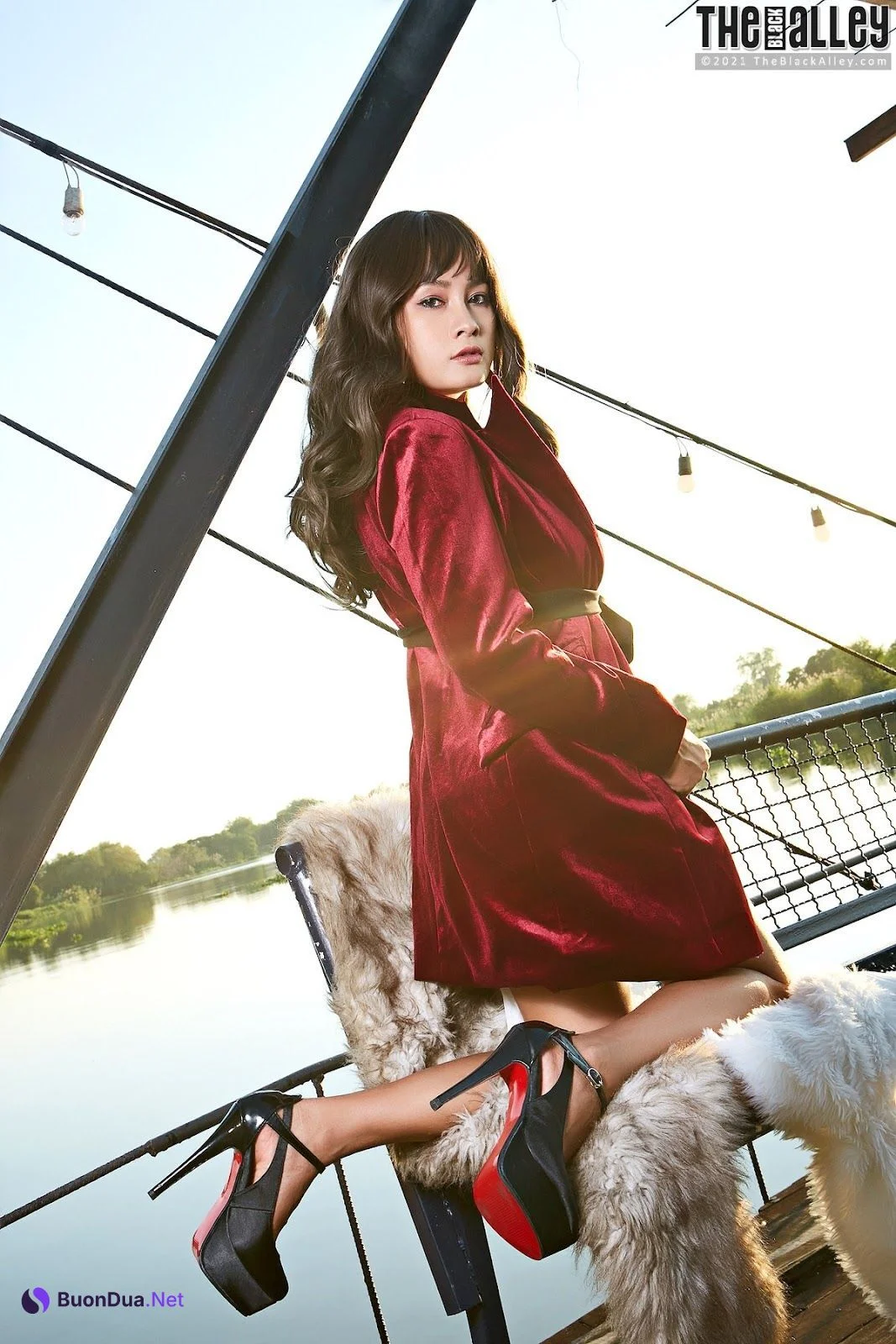 [The Black Alley] Winny Sung Photo Set.176 (2021.12.11) - Photo 17
