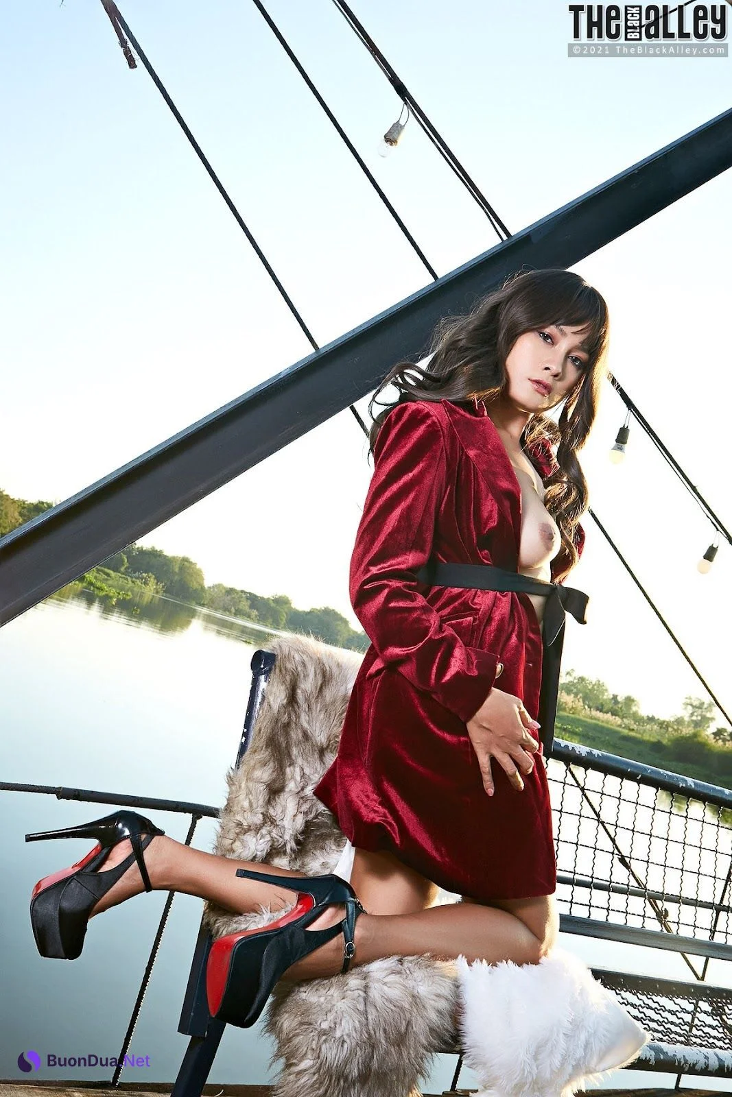 [The Black Alley] Winny Sung Photo Set.176 (2021.12.11) - Photo 18