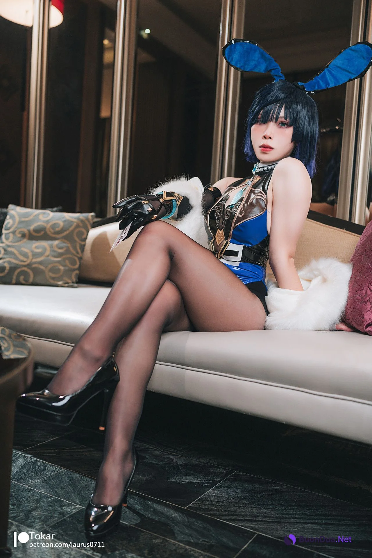 Tokar浵卡, 写真集 夜阑(兔女郎ver) Yelab (Bunny ver) - Photo 2