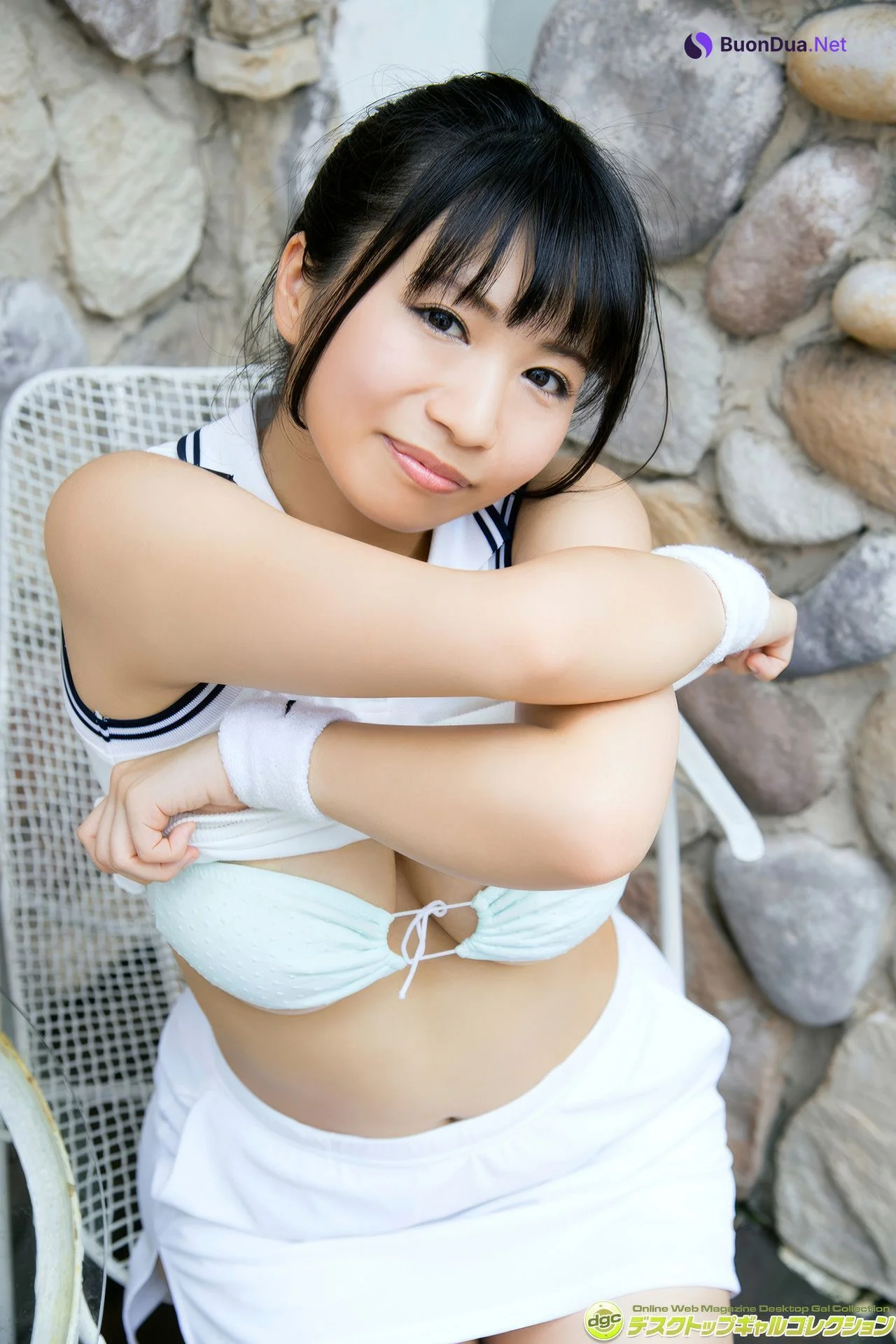 Tomomi Nishibori 西堀智美, DGC 『八重歯が可愛い柔らかＧカップボディ！！』 Set.01 - Photo 7
