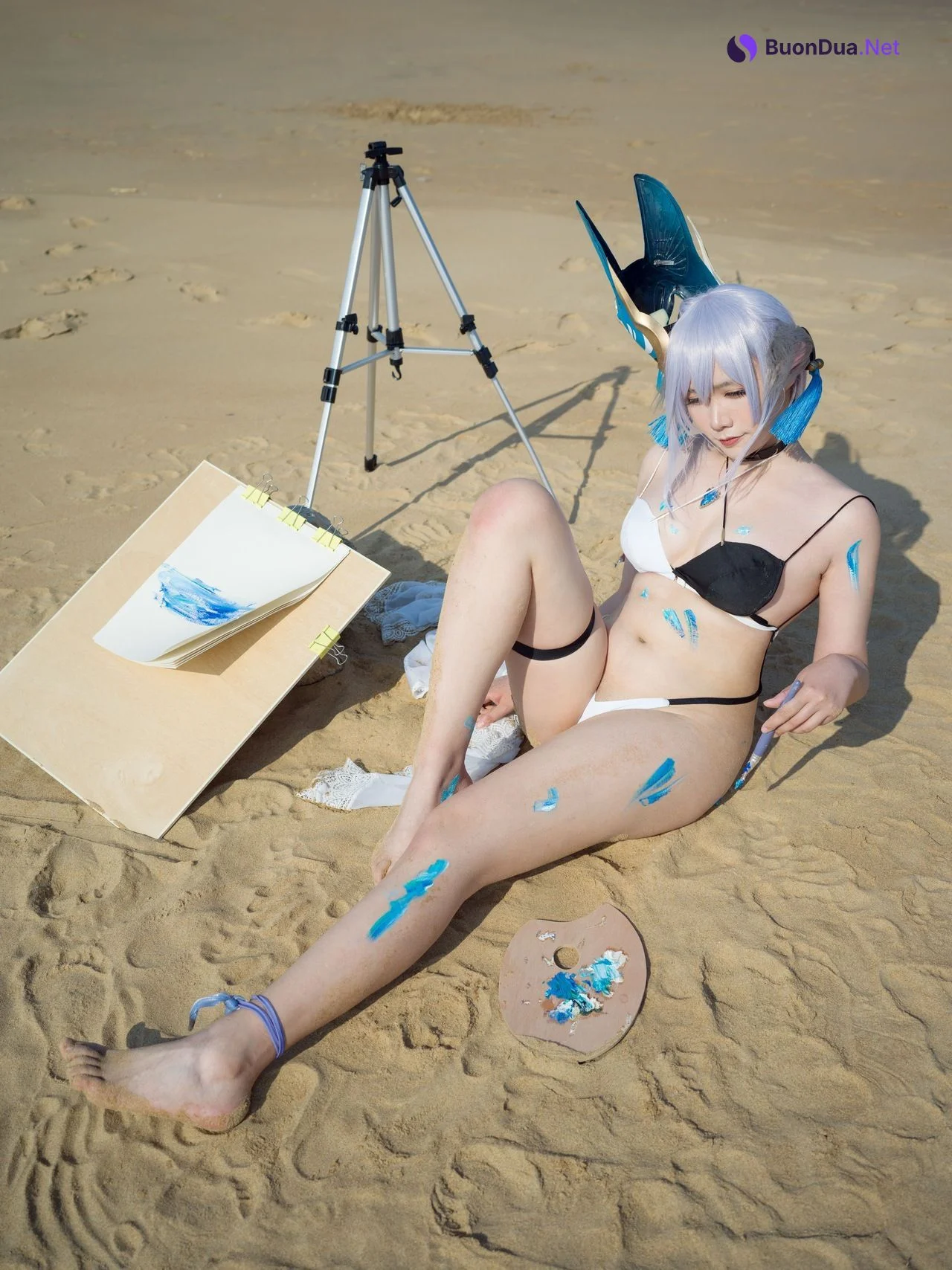 [麻花麻花酱] Tosa 䲠 土佐 Swimsuit - Photo 12