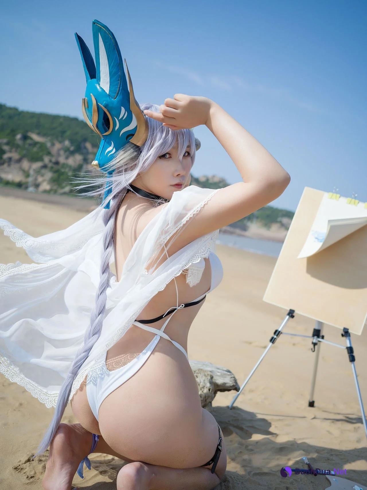 [麻花麻花酱] Tosa 䲠 土佐 Swimsuit - Photo 13