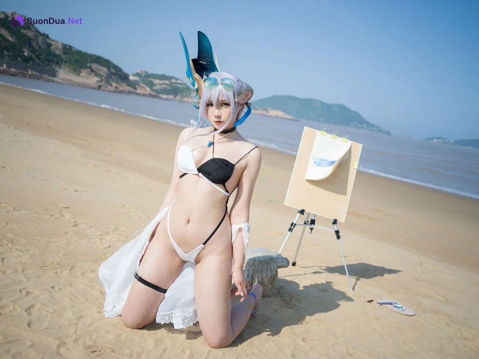 [麻花麻花酱] Tosa 䲠 土佐 Swimsuit - Photo 9