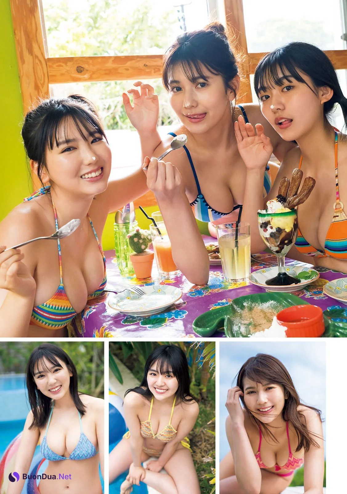 ミスマガジングランプリ３人娘の ごほうびTRIP！, Young Magazine 2021 No.22-23 (ヤングマガジン 2021年22-23号) - 사진 5