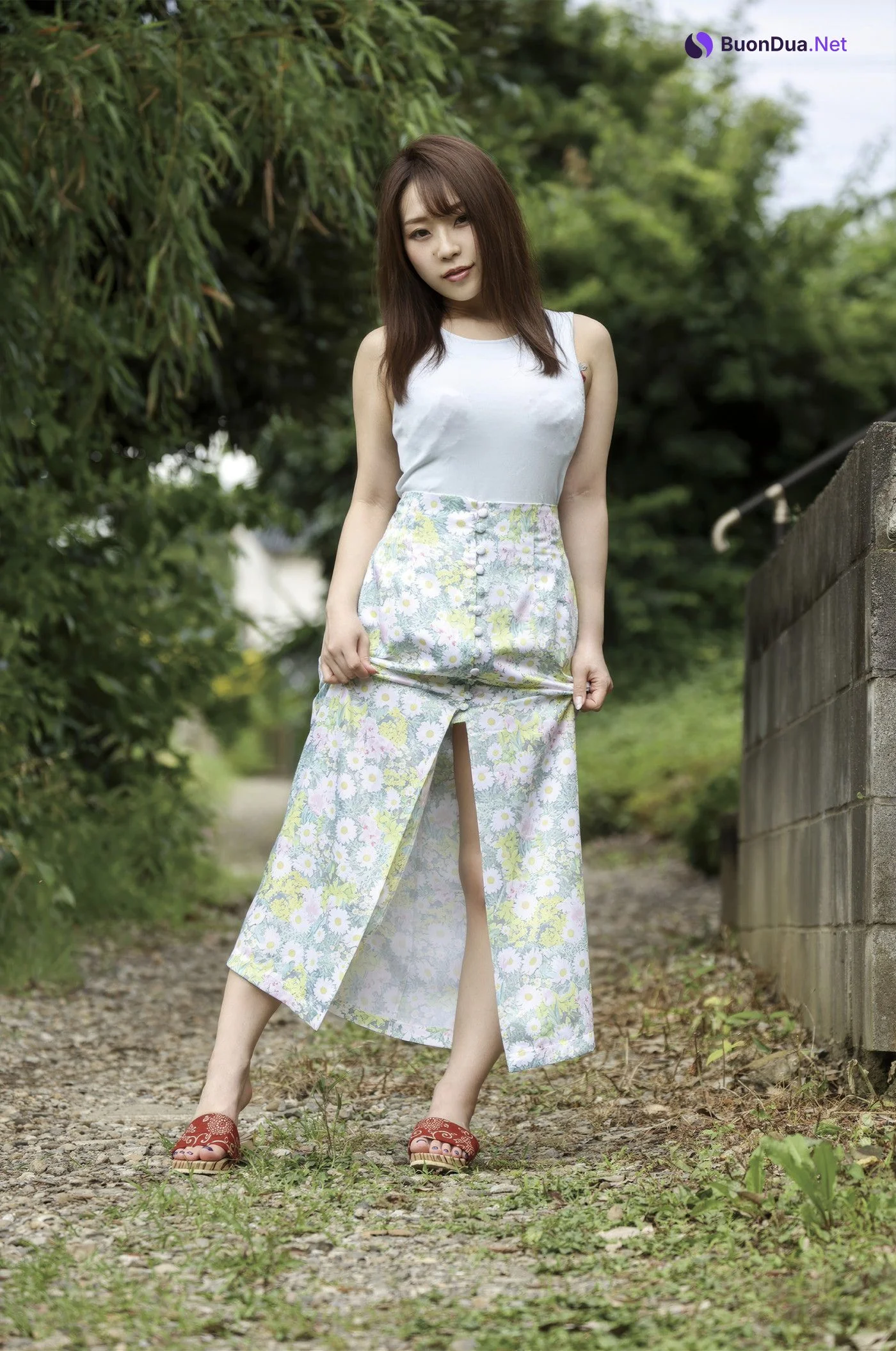 Tsubasa Hachino 八乃つばさ, ヘアヌード写真集 [緊張する夏] Set.01 - Photo 4