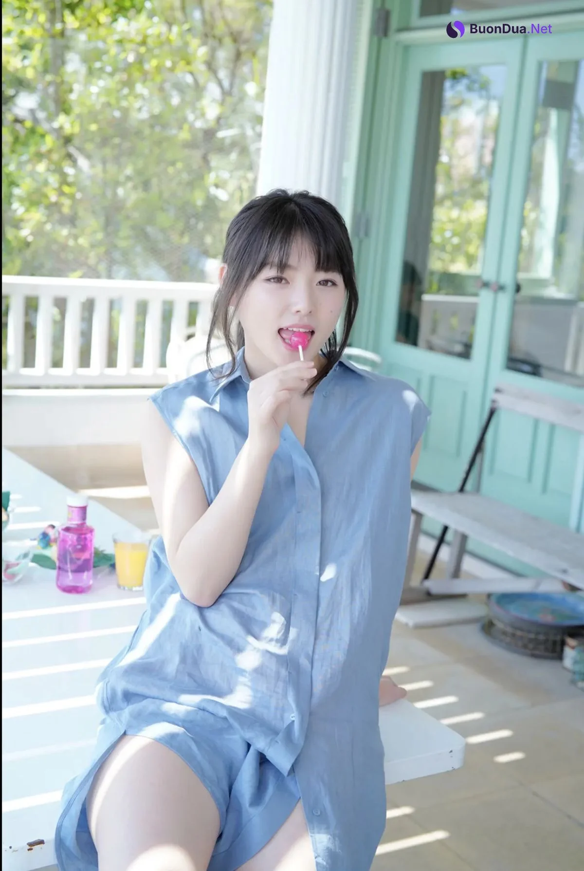 Tsubasa Hazuki 葉月つばさ, ＦＲＩＤＡＹデジタル写真集 「危ないベビーフェイス BLUE 完全版」 Set.01 - Photo 11