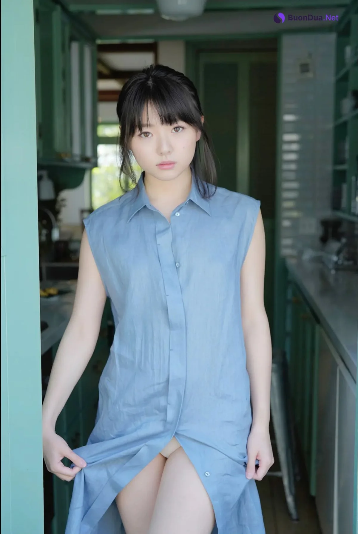 Tsubasa Hazuki 葉月つばさ, ＦＲＩＤＡＹデジタル写真集 「危ないベビーフェイス BLUE 完全版」 Set.01 - Photo 2