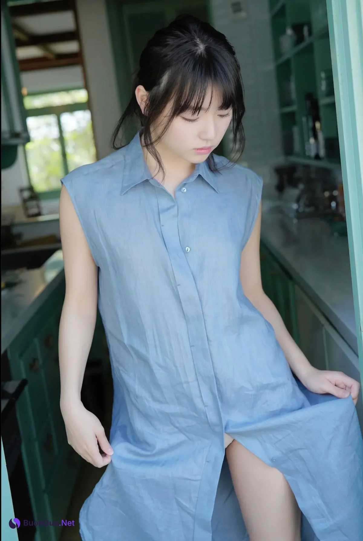 Tsubasa Hazuki 葉月つばさ, ＦＲＩＤＡＹデジタル写真集 「危ないベビーフェイス BLUE 完全版」 Set.01 - Photo 3