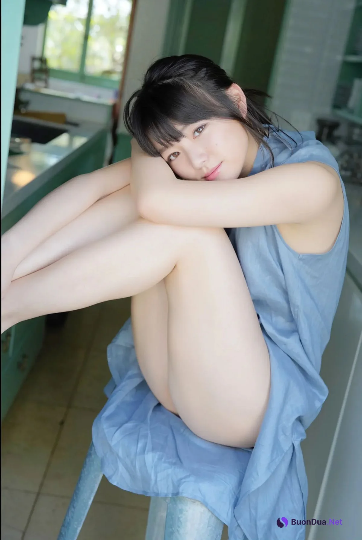 Tsubasa Hazuki 葉月つばさ, ＦＲＩＤＡＹデジタル写真集 「危ないベビーフェイス BLUE 完全版」 Set.01 - Photo 5
