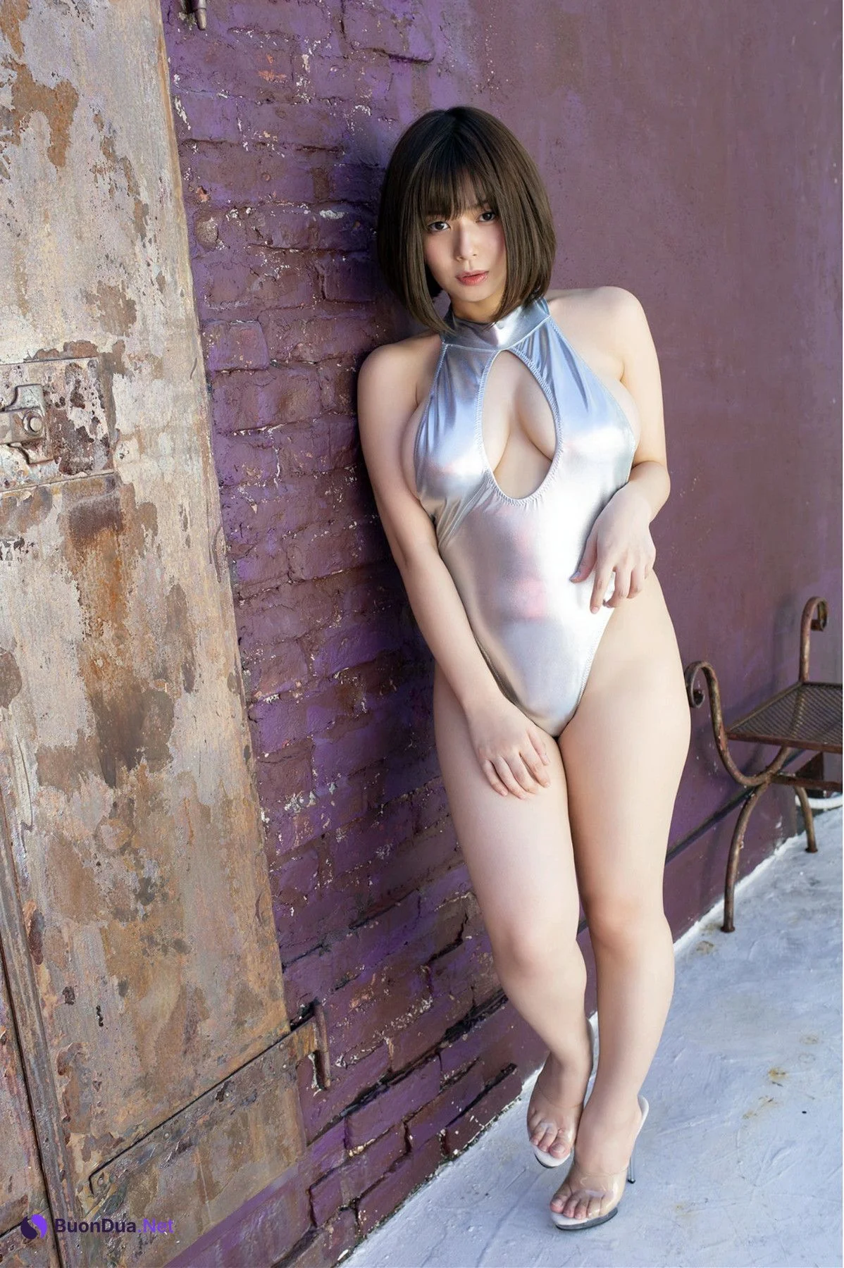 Tsukasa Wachi 和地つかさ, 週刊現代デジタル写真集 「零れる」 Set.02 - Photo 5