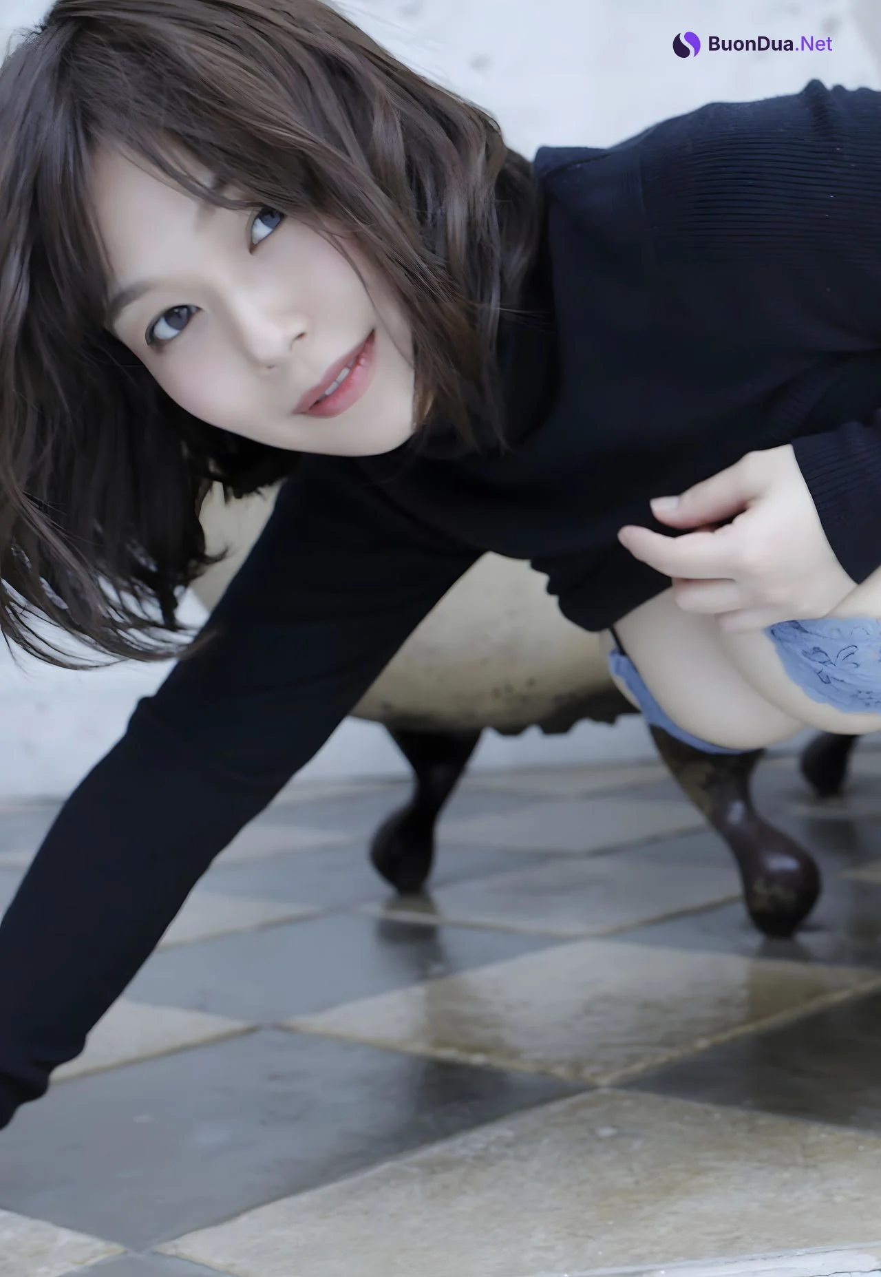 Tsukasa Wachi 和地つかさ, 週刊現代デジタル写真集 「溢れる」 Set.02 - รูปภาพ 14