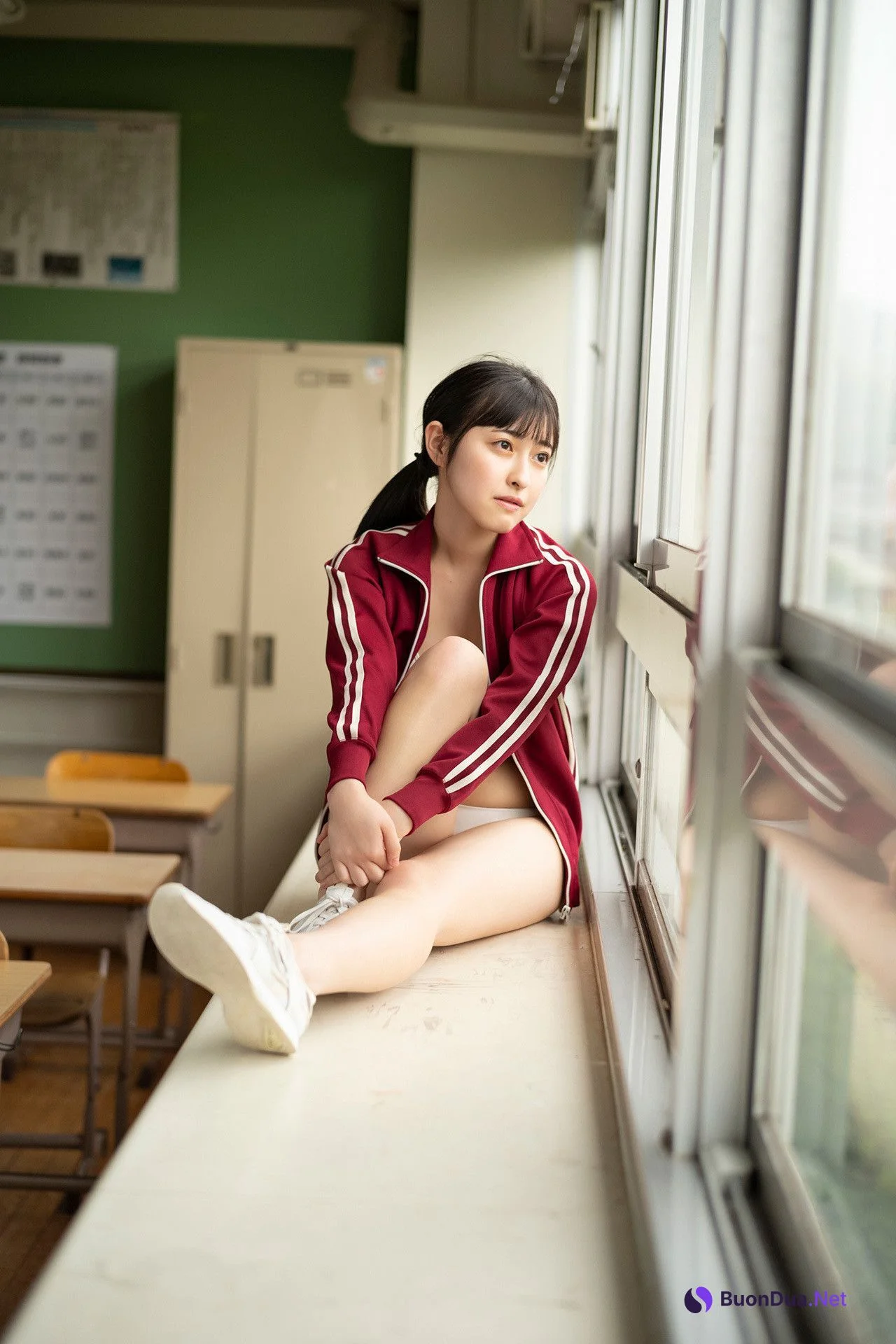 Tsukine Takeuchi 竹内月音, FLASHデジタル写真集 「いつかの放課後」 Set.03 - รูปภาพ 5
