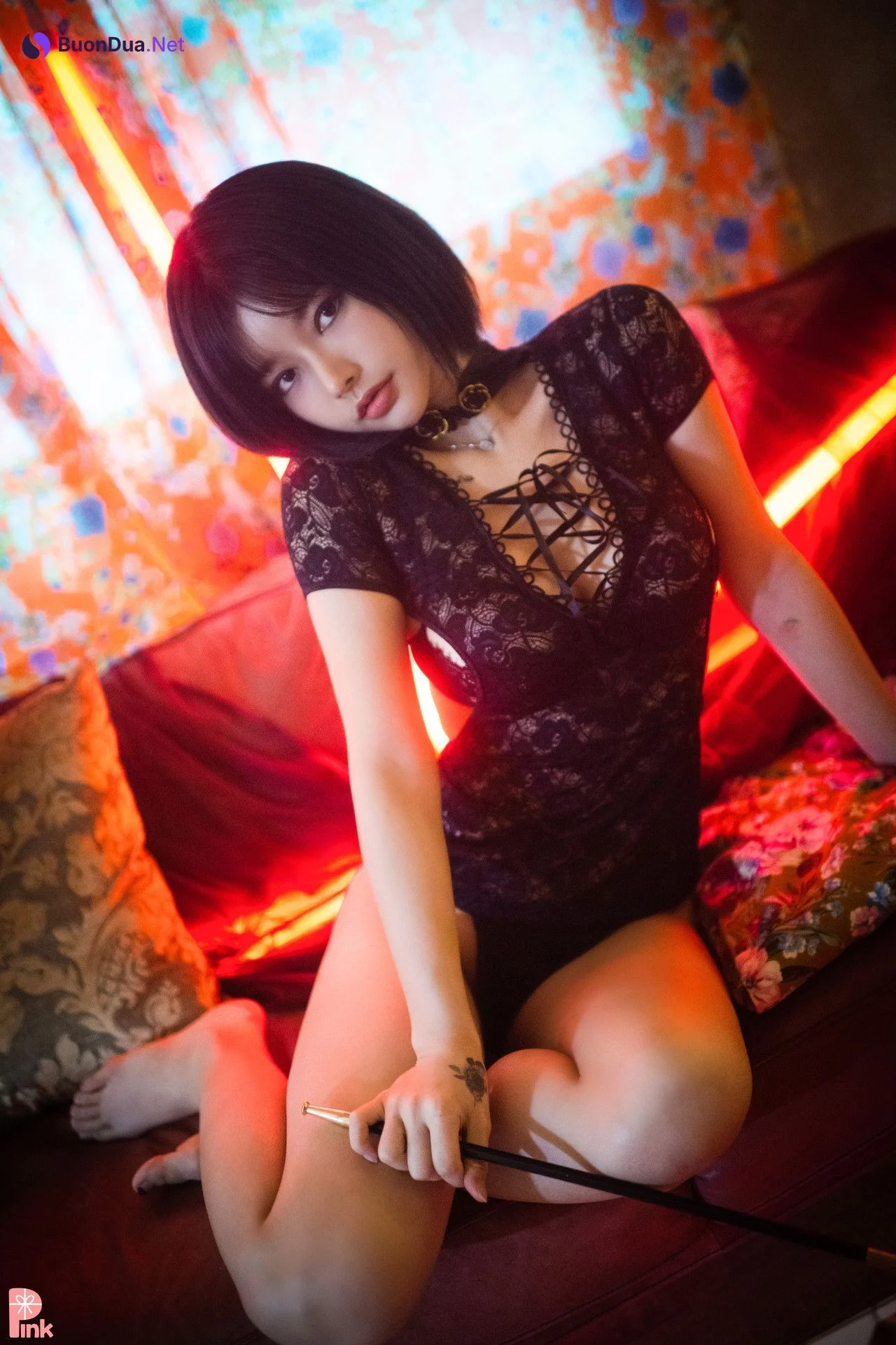 U.Hwa 은유화, [PINK] Mood Black Set.01 - Photo 11