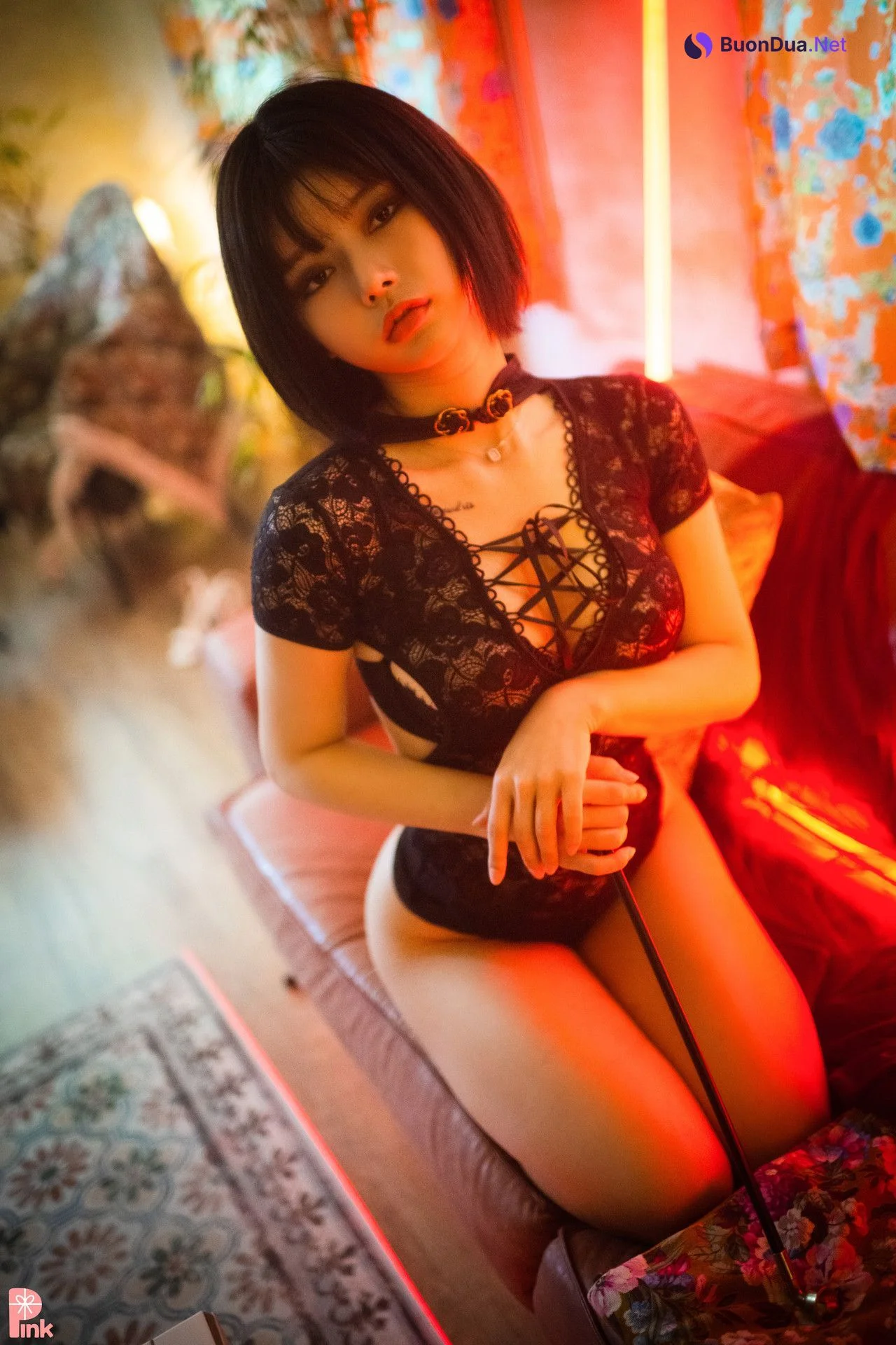 U.Hwa 은유화, [PINK] Mood Black Set.01 - Photo 19