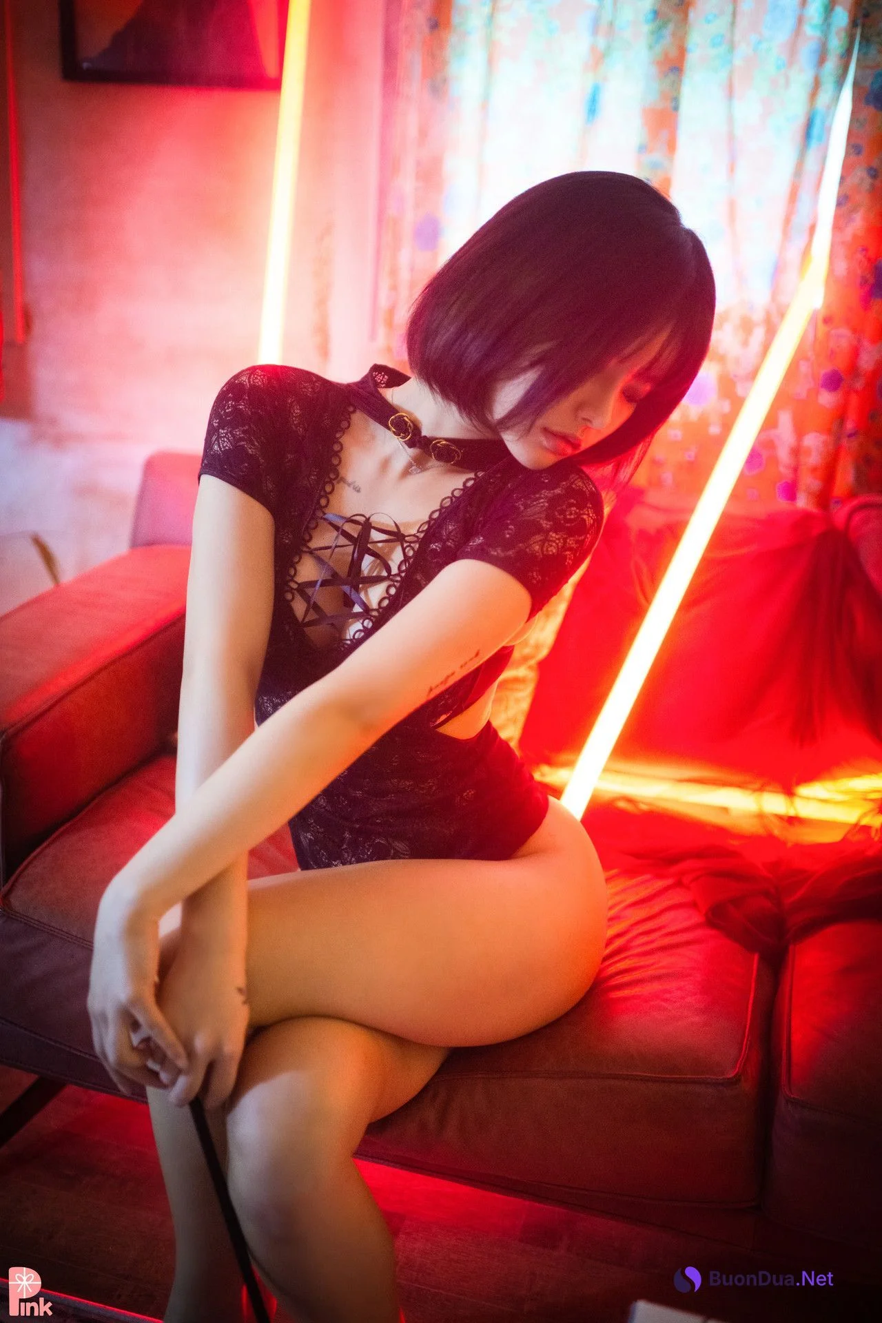 U.Hwa 은유화, [PINK] Mood Black Set.01 - Photo 6