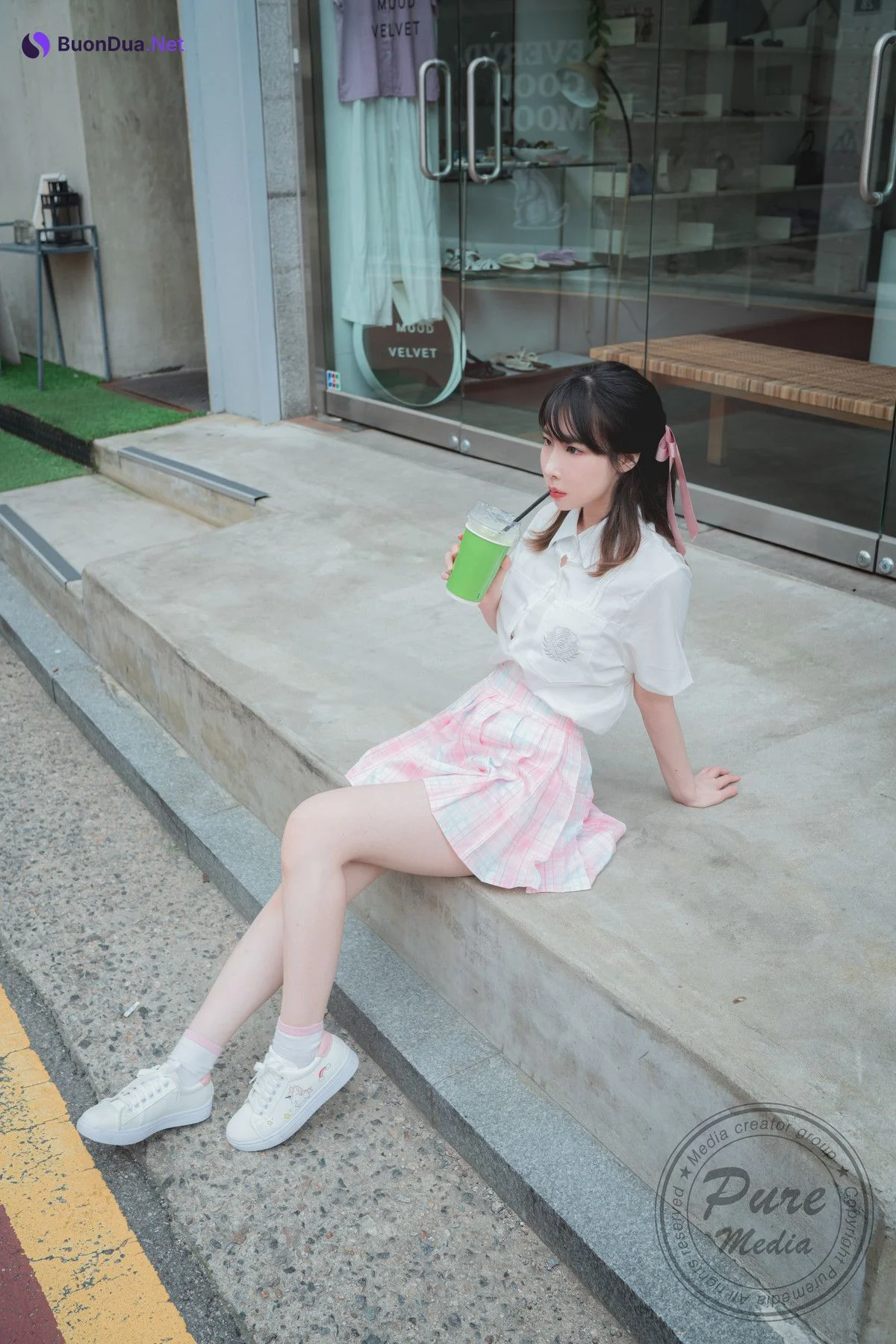 Uhye 이유혜, PURE MEDIA Vol.187 누드 디지털화보 Set.01 - รูปภาพ 16