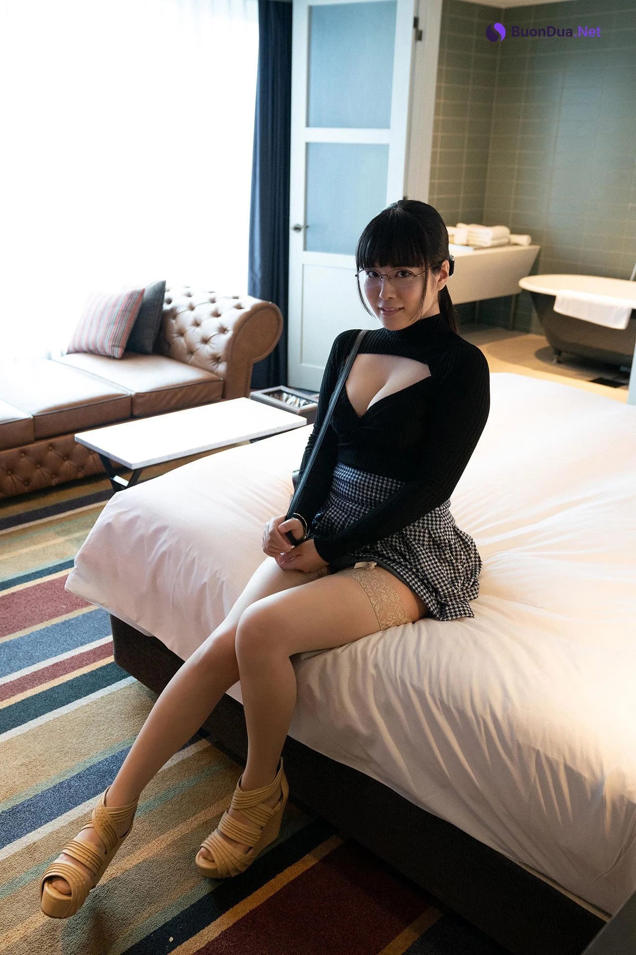 Umi Shinonome 東雲うみ, FLASHデジタル写真集 『密会』 Set.01 - Photo 6