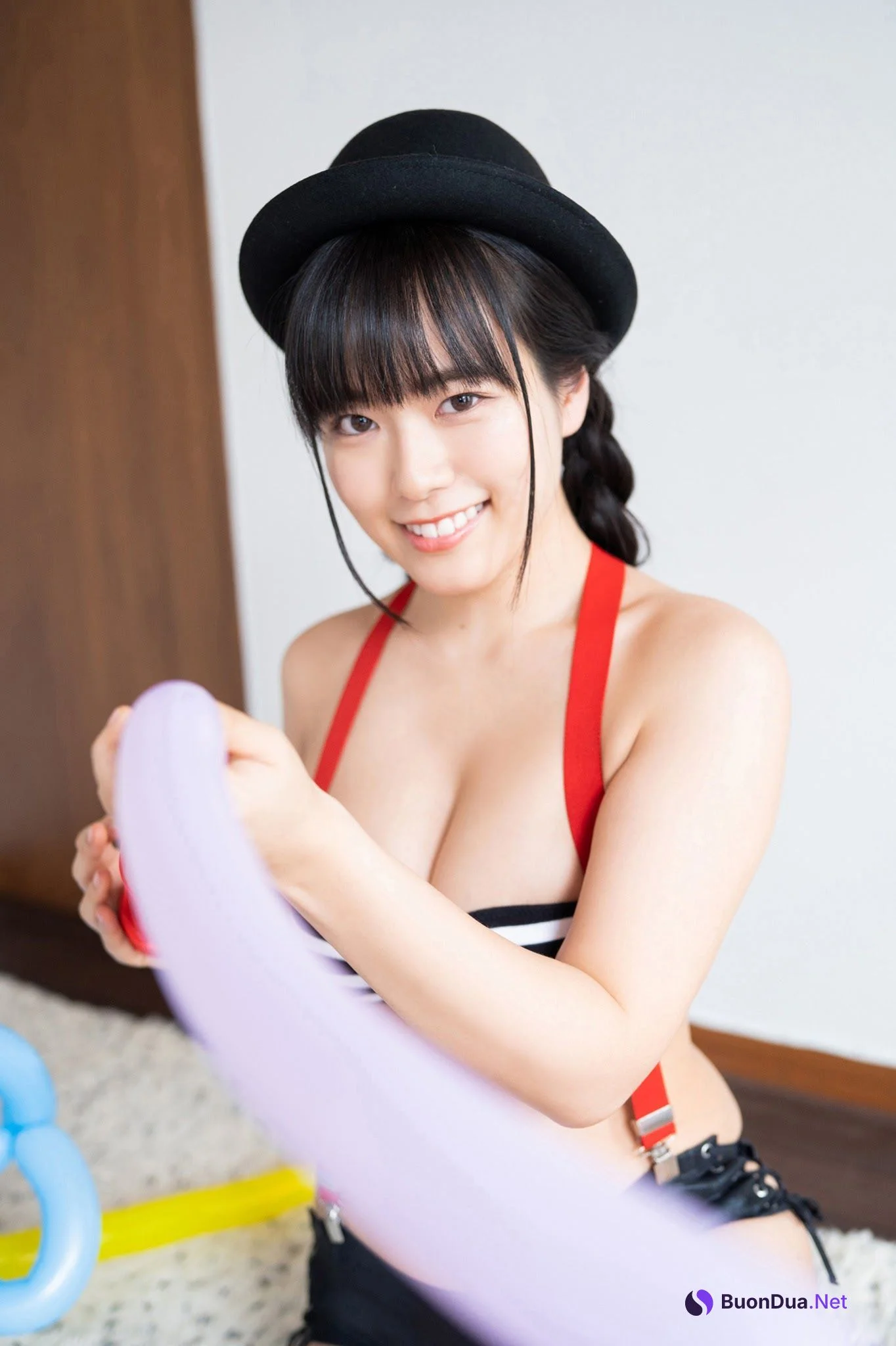 Umi Shinonome 東雲うみ, ヤンマガWeb 東雲うみが水着で弓道 2021.03 Set.02 - Photo 3