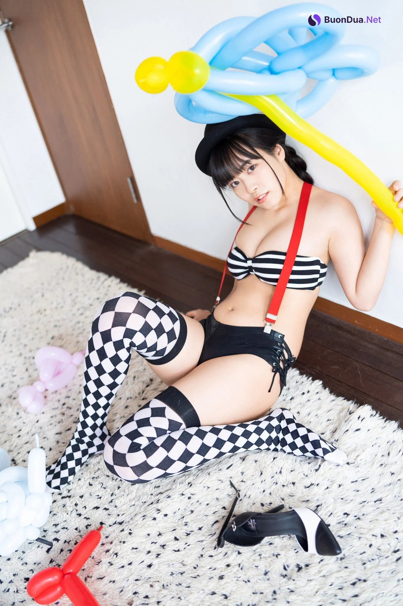 Umi Shinonome 東雲うみ, ヤンマガWeb 東雲うみが水着で弓道 2021.03 Set.02 - Photo 5