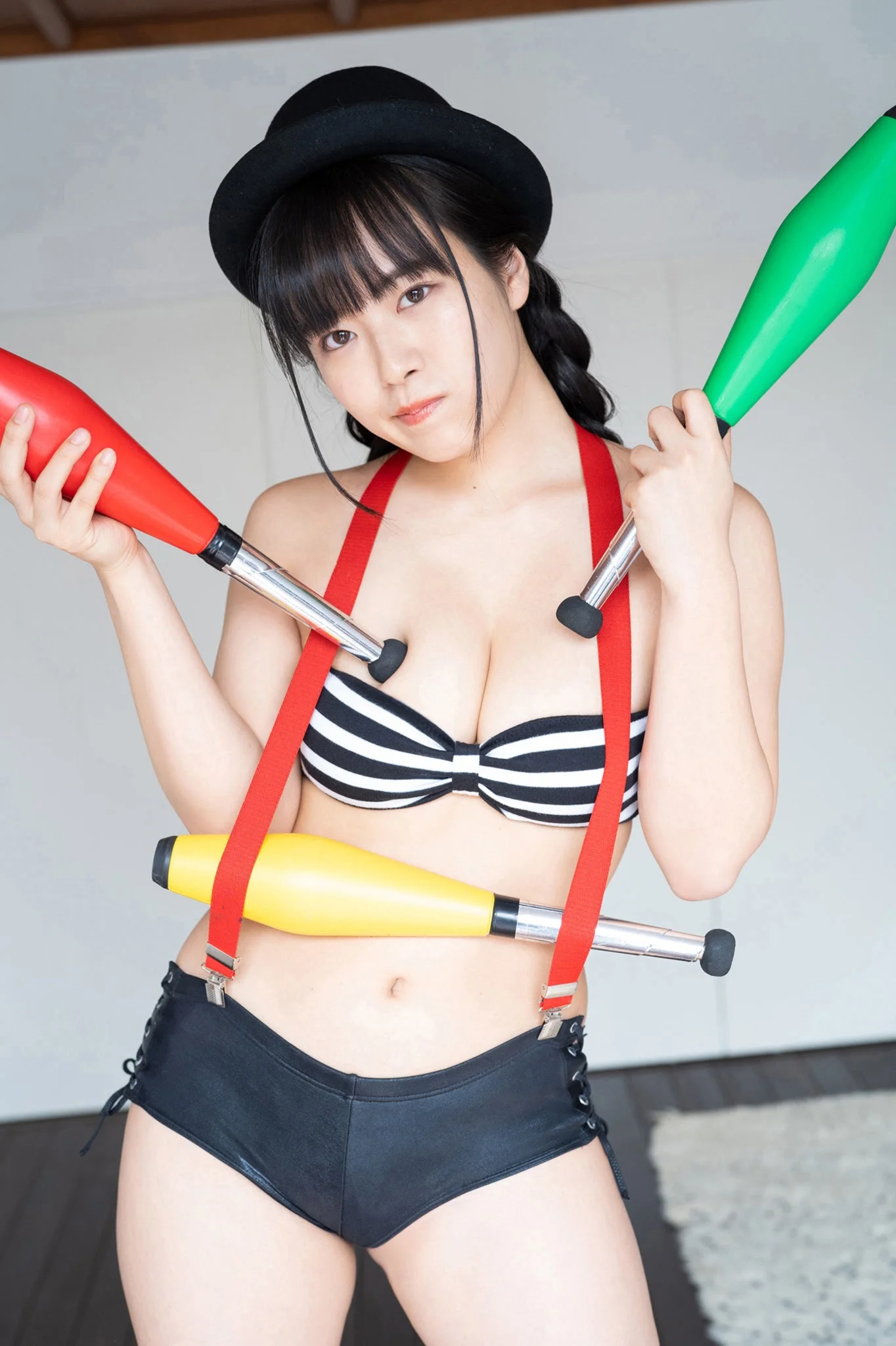 Umi Shinonome 東雲うみ, ヤンマガWeb 東雲うみが水着で弓道 2021.03 Set.02