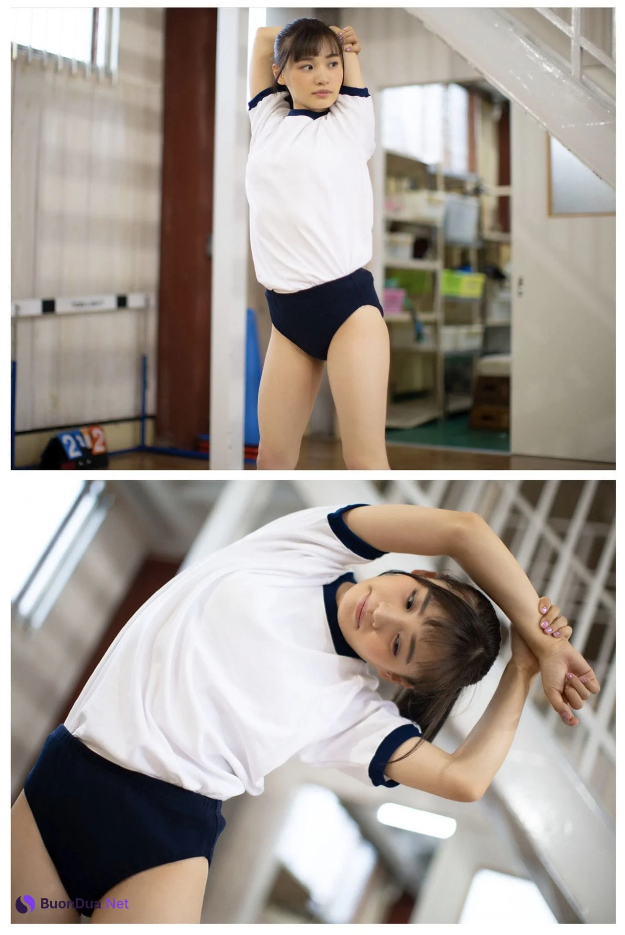 Urara Kanon 花音うらら, 体操着ヌードコレクション #001 写真集 美少女たちが魅せる、秘密の保健体育 - Photo 2