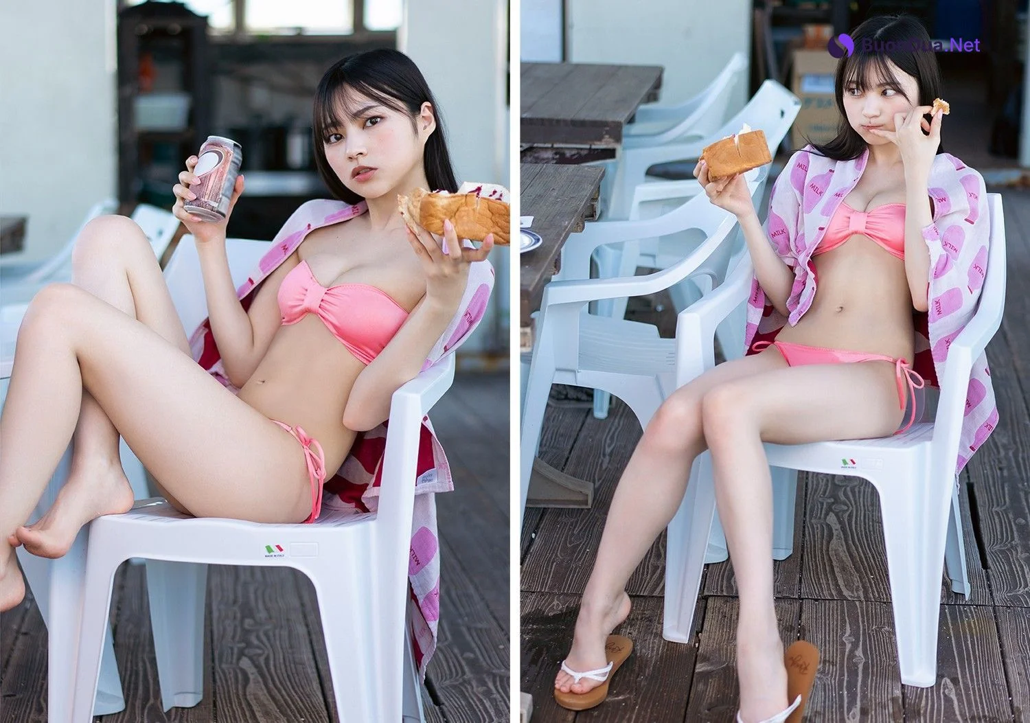 USA 宇咲, デジタル限定 YJ Photo Book 「アイドル見習い沖縄武者修行中。」 Set.01 - Photo 12