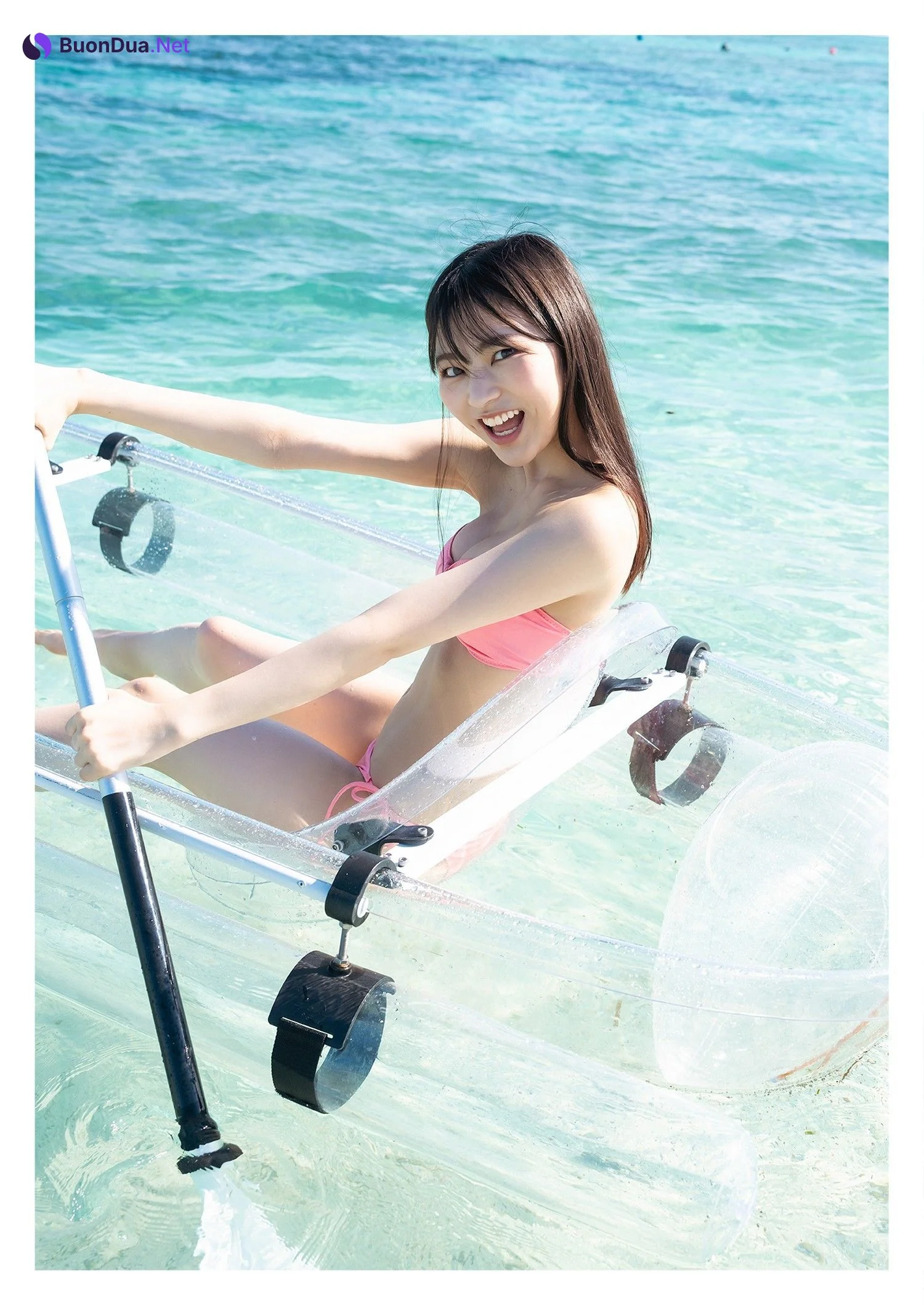 USA 宇咲, デジタル限定 YJ Photo Book 「アイドル見習い沖縄武者修行中。」 Set.01 - Photo 17